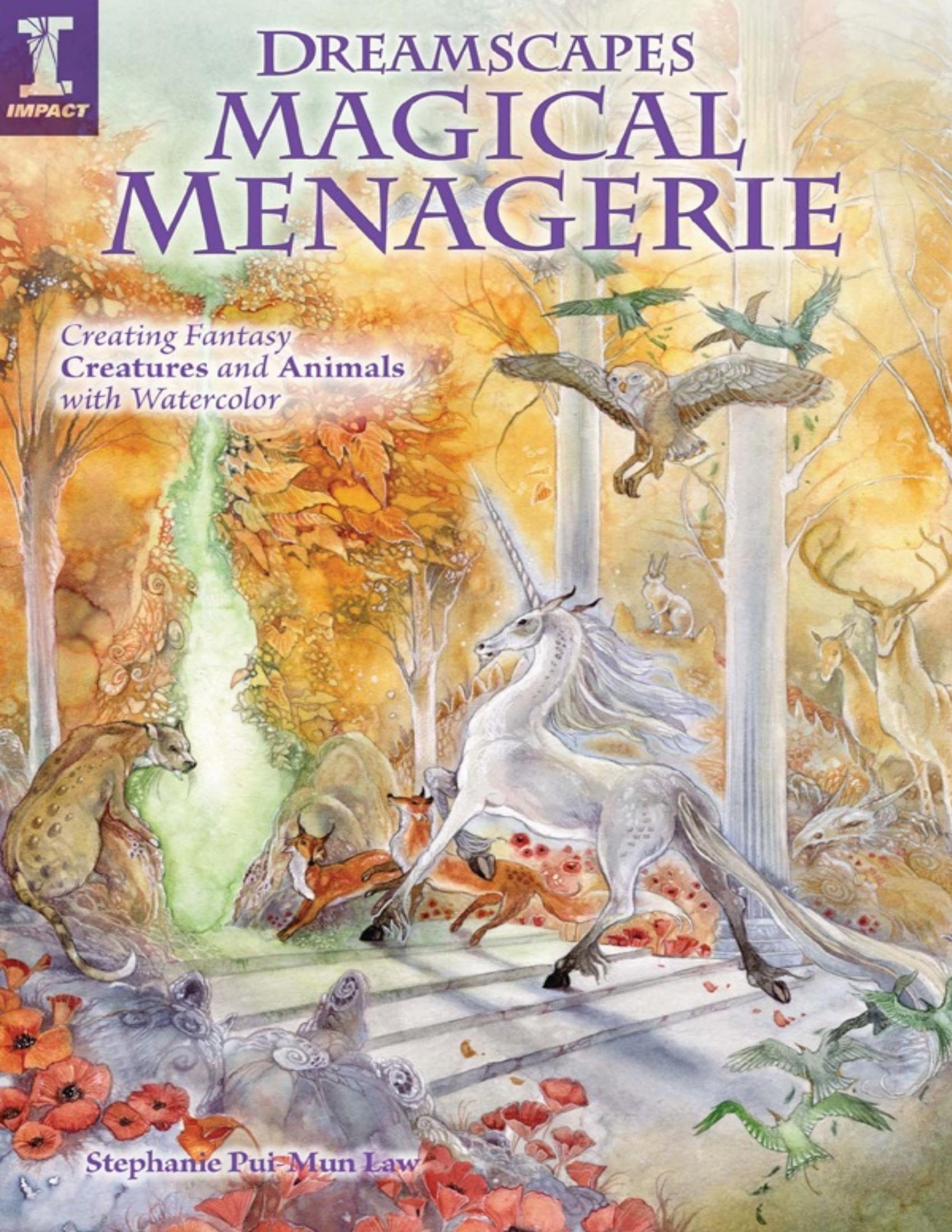 Portada ampliada de Dreamscapes Magical Menagerie