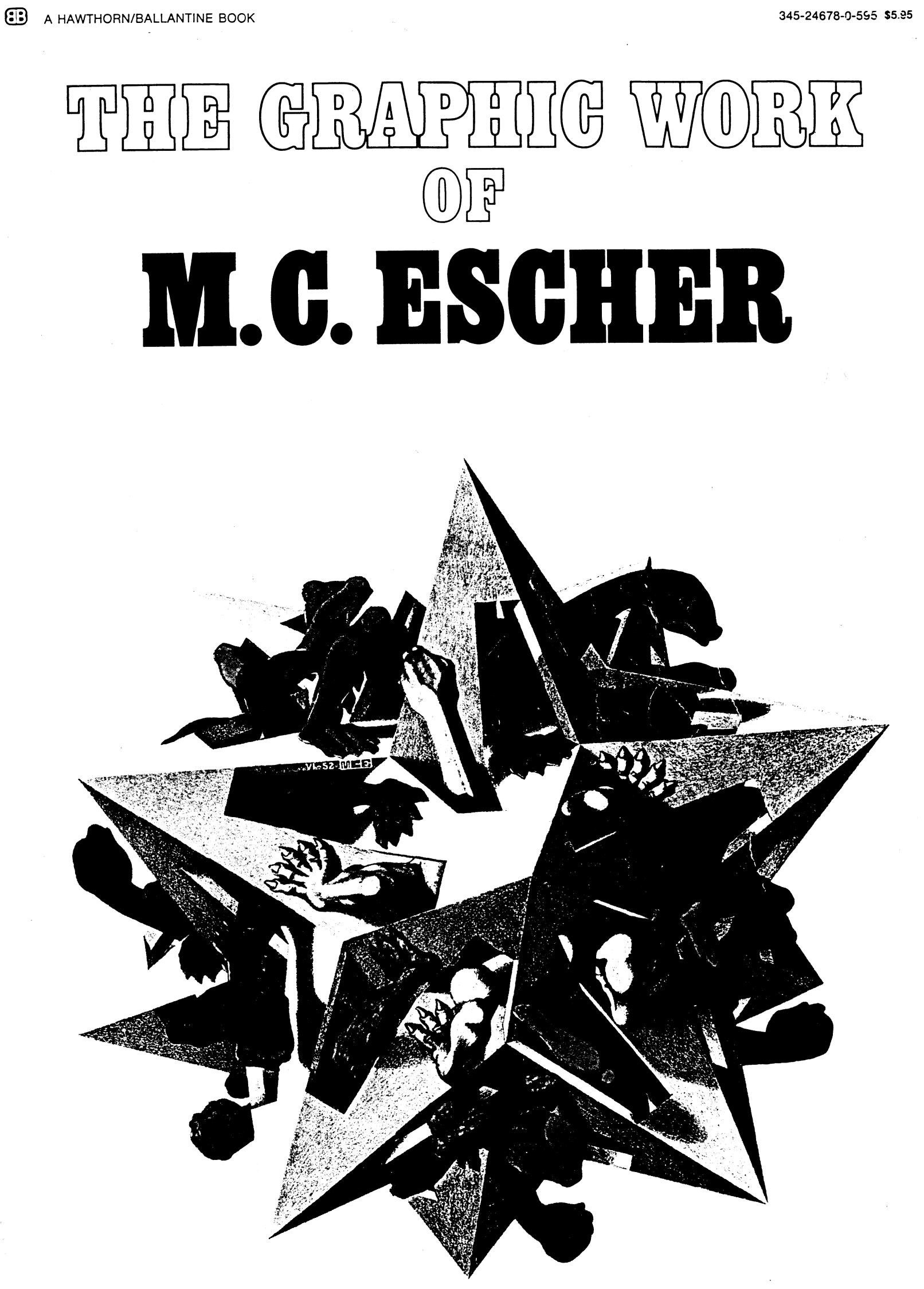 Portada ampliada de THE GRAPHIC WORK OF M.C. ESCHER