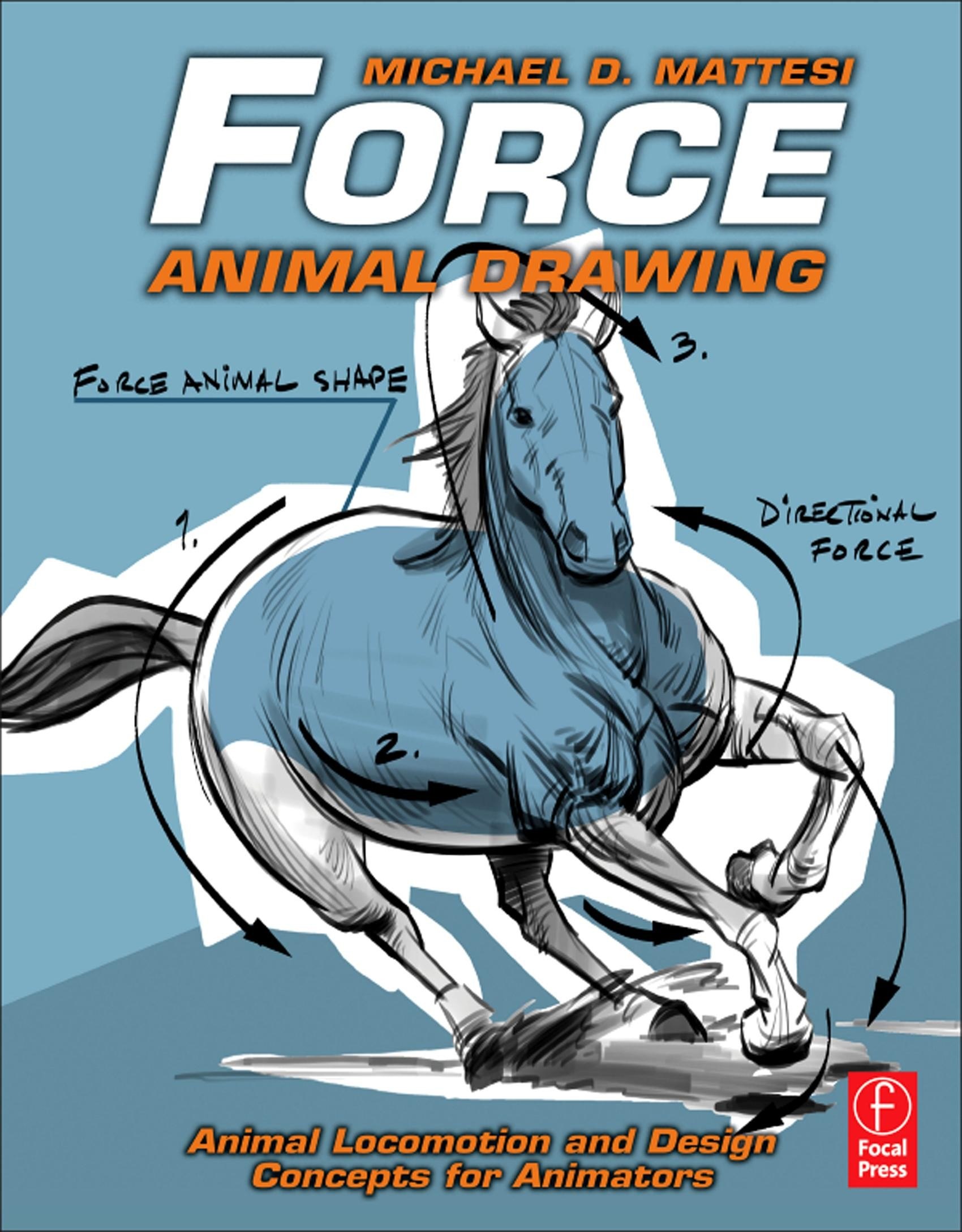 Portada ampliada de FORCE ANIMAL DRAWING