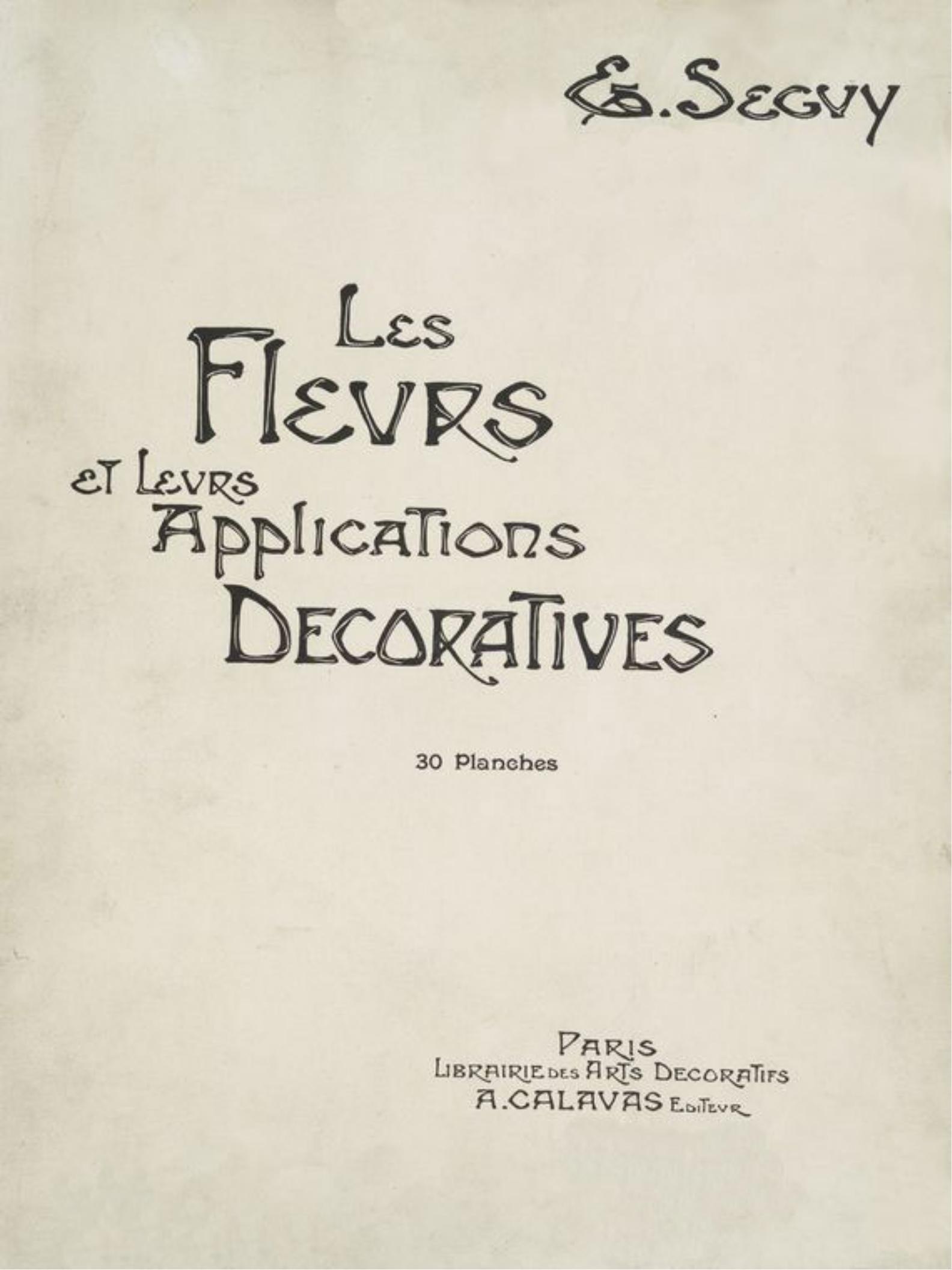Portada ampliada de Les Fleurs et Levres Applications Decoratives