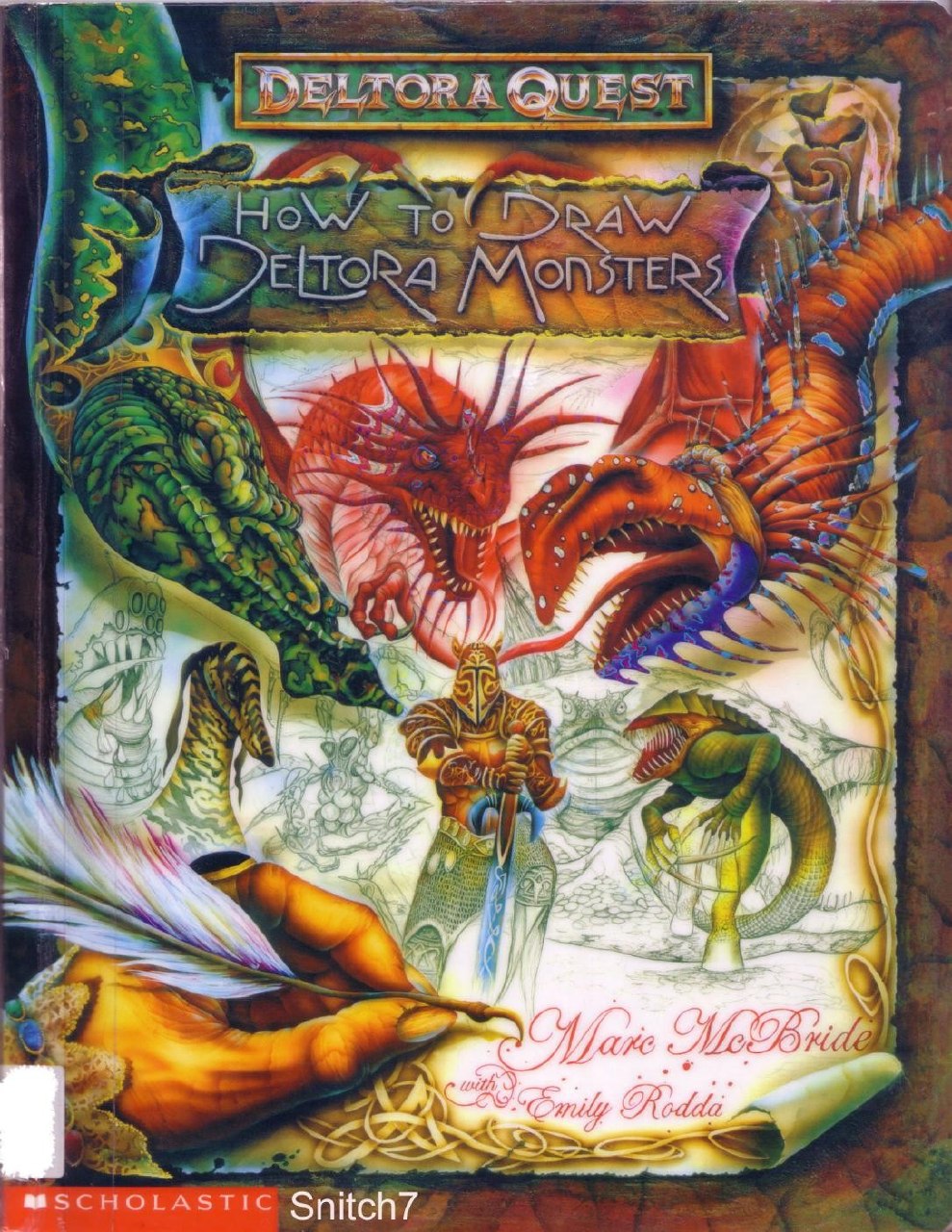 Portada ampliada de How to Draw Deltora Monsters