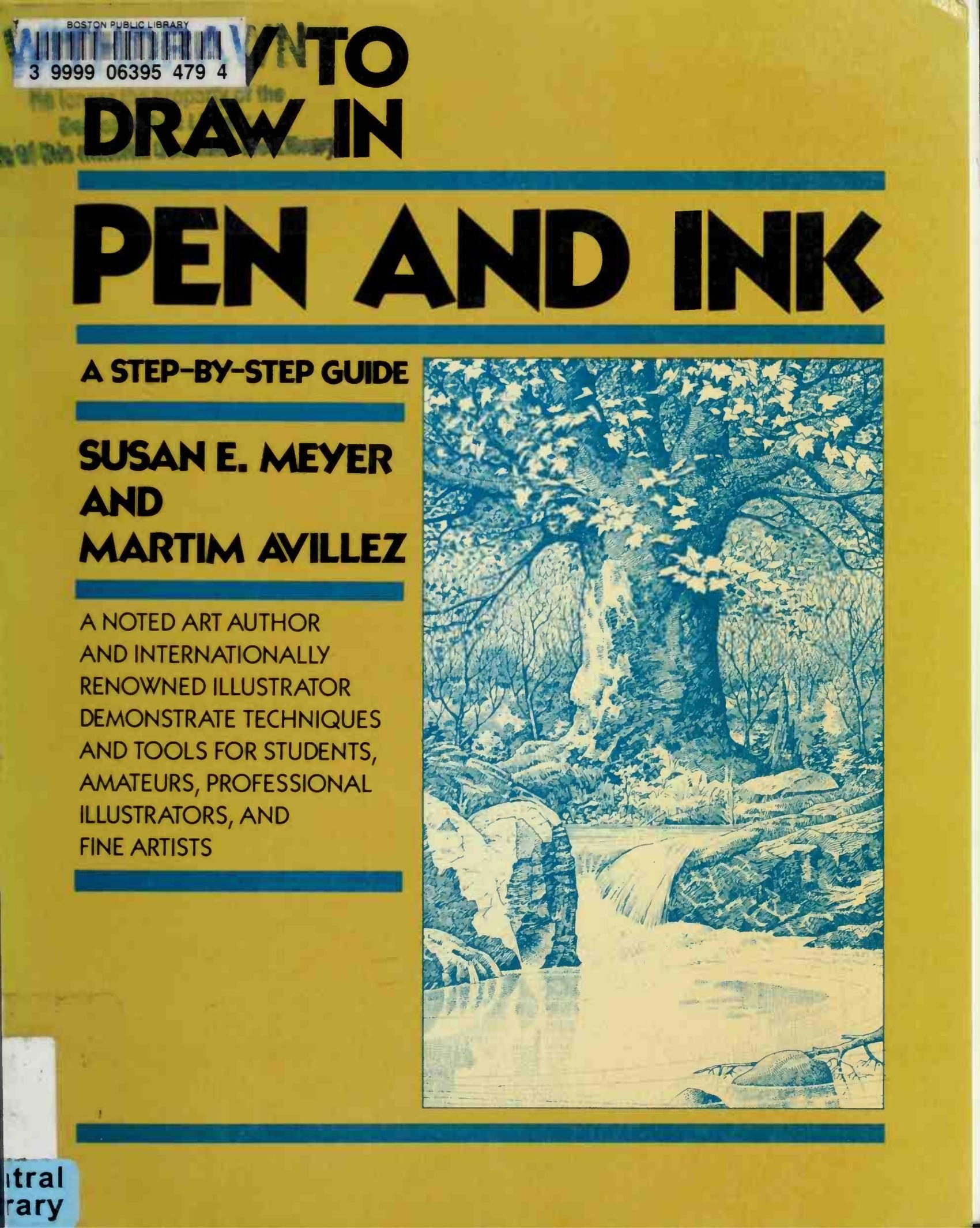 Portada ampliada de HOW TO DRAW IN PEN AND INK