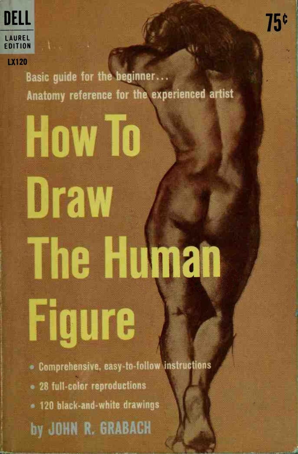 Portada ampliada de How To Draw The Human Figure