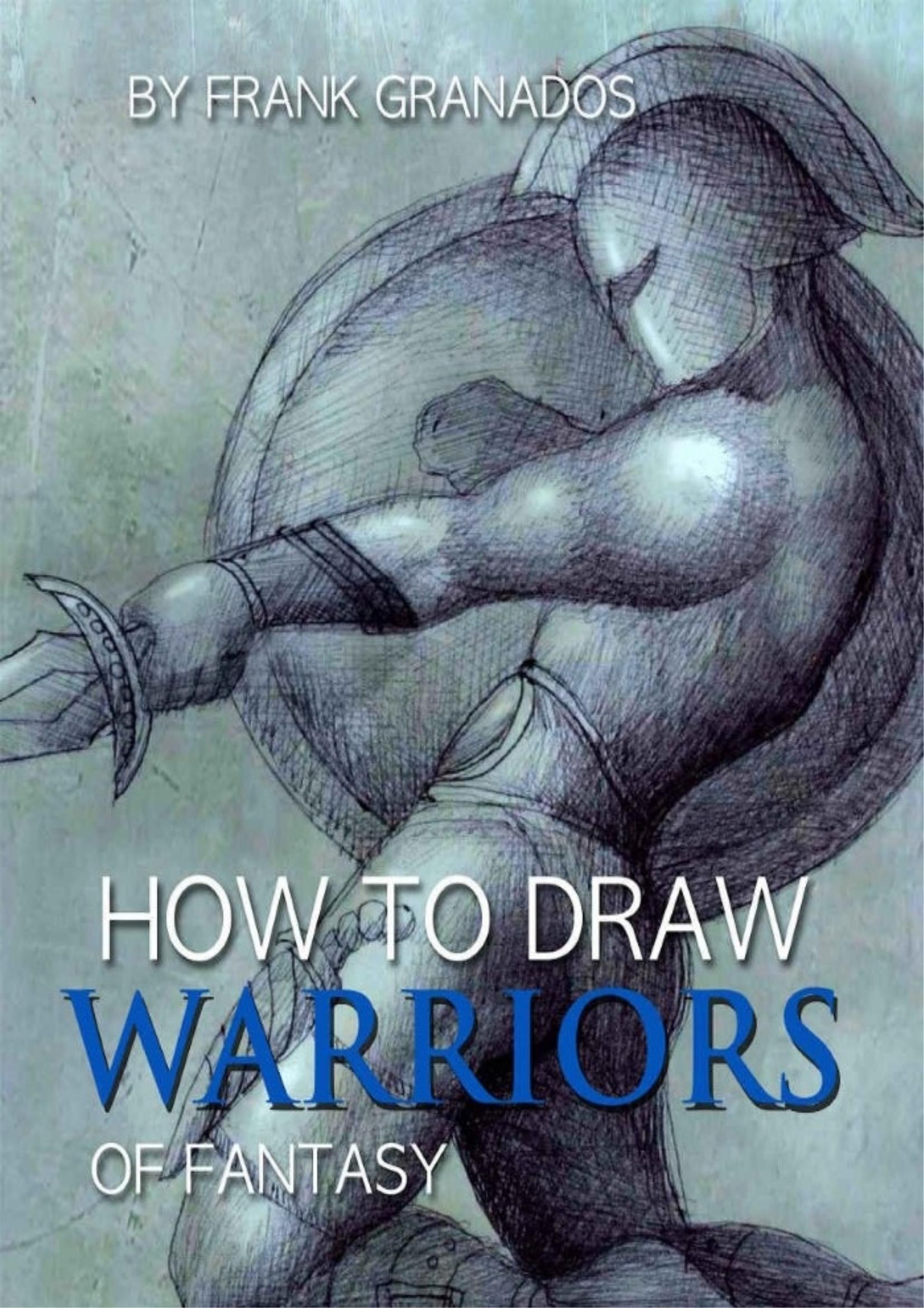 Portada ampliada de HOW TO DRAW WARRIORS OF FANTASY