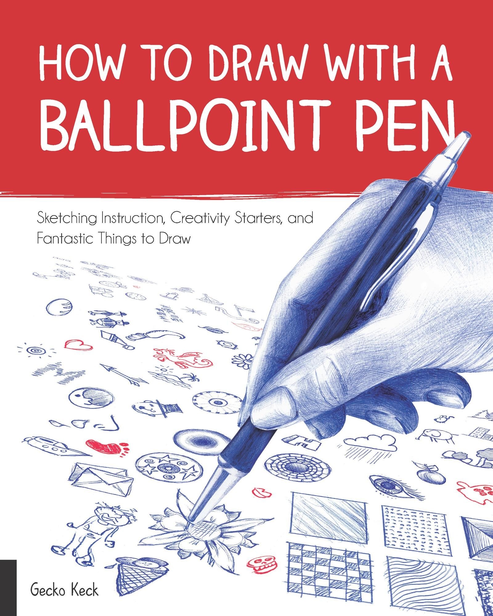 Portada ampliada de HOW TO DRAW WITH A BALLPOINT PEN