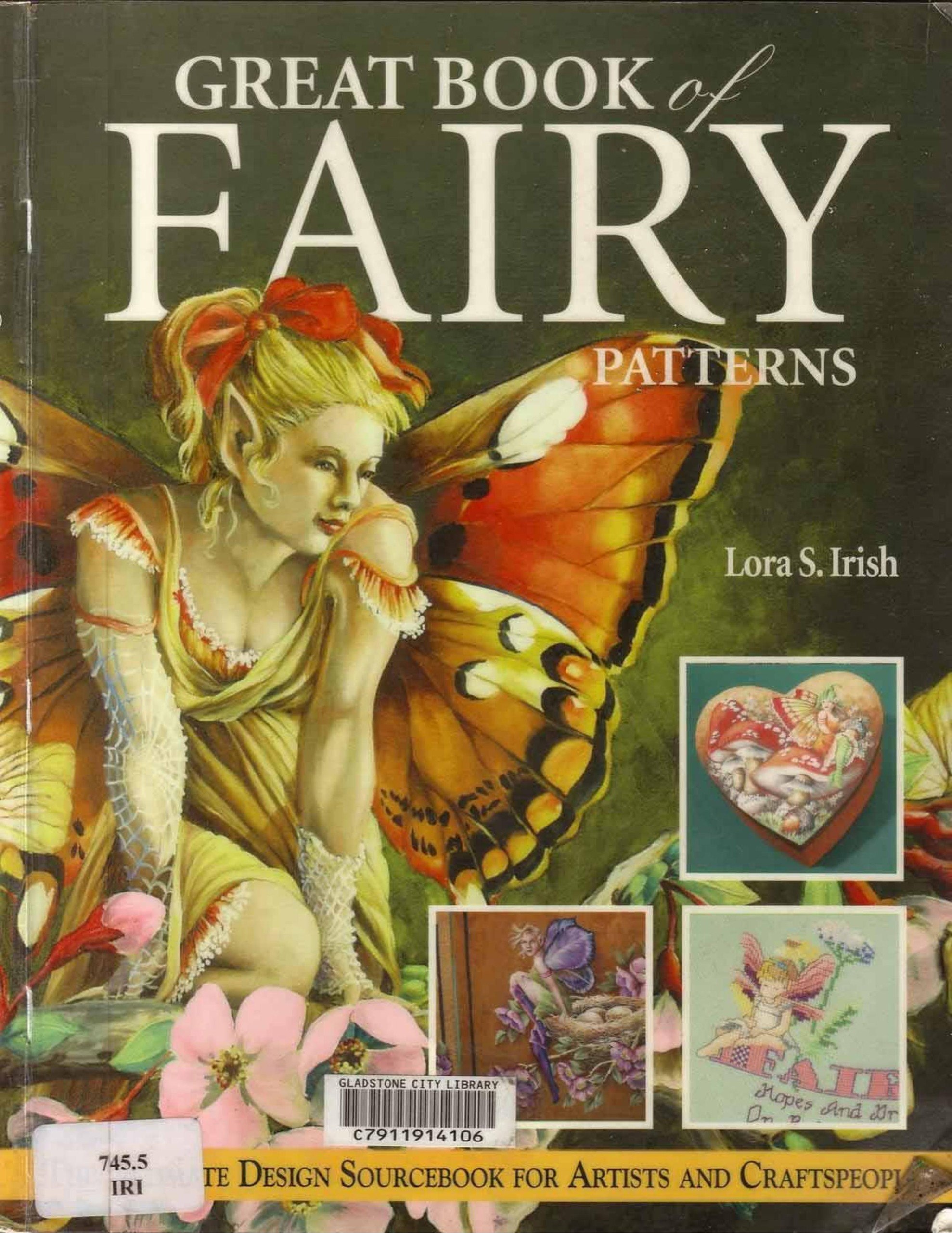 Portada ampliada de GREAT BOOK of FAIRY PATTERNS