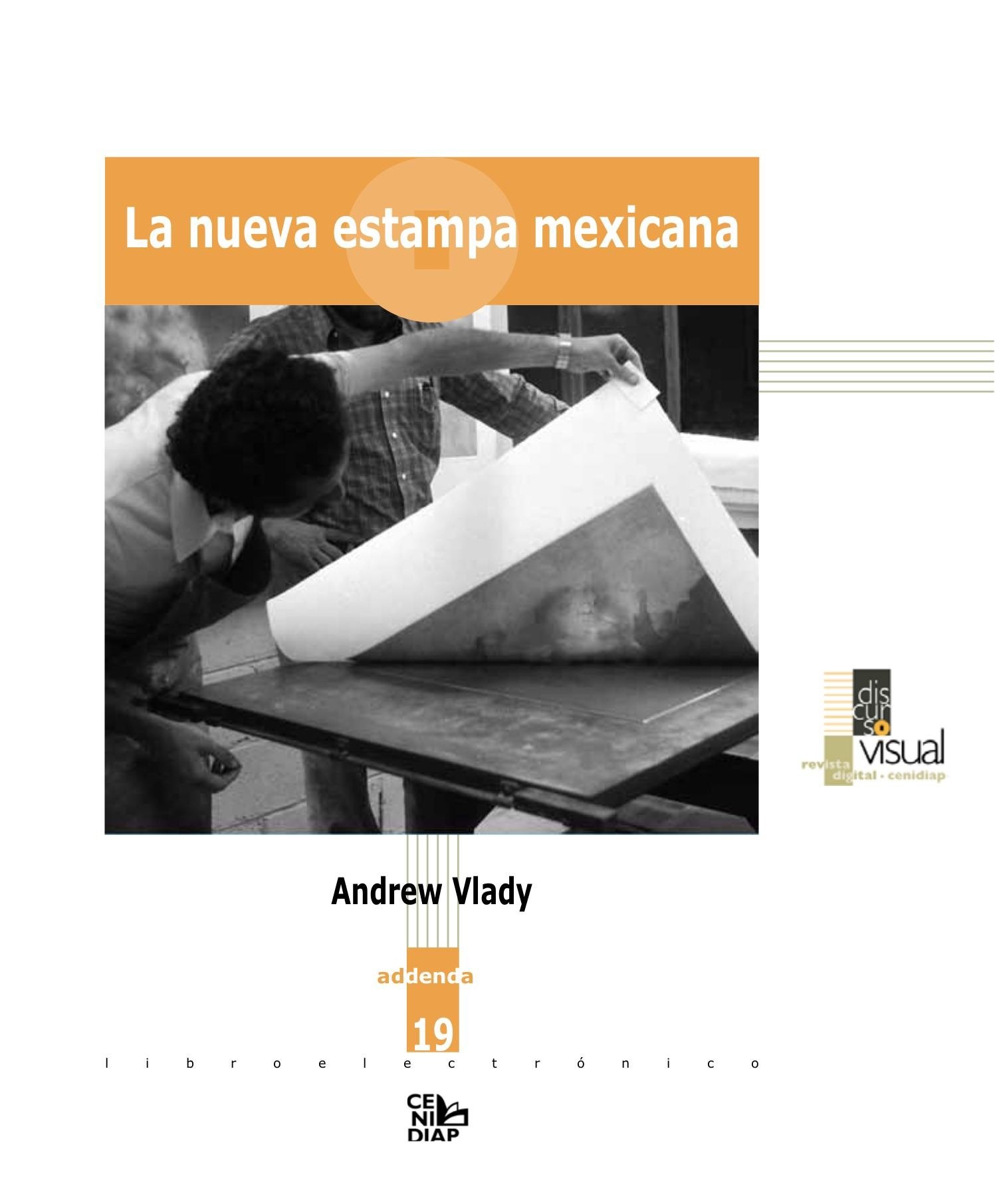 Portada ampliada de La nueva estampa mexicana