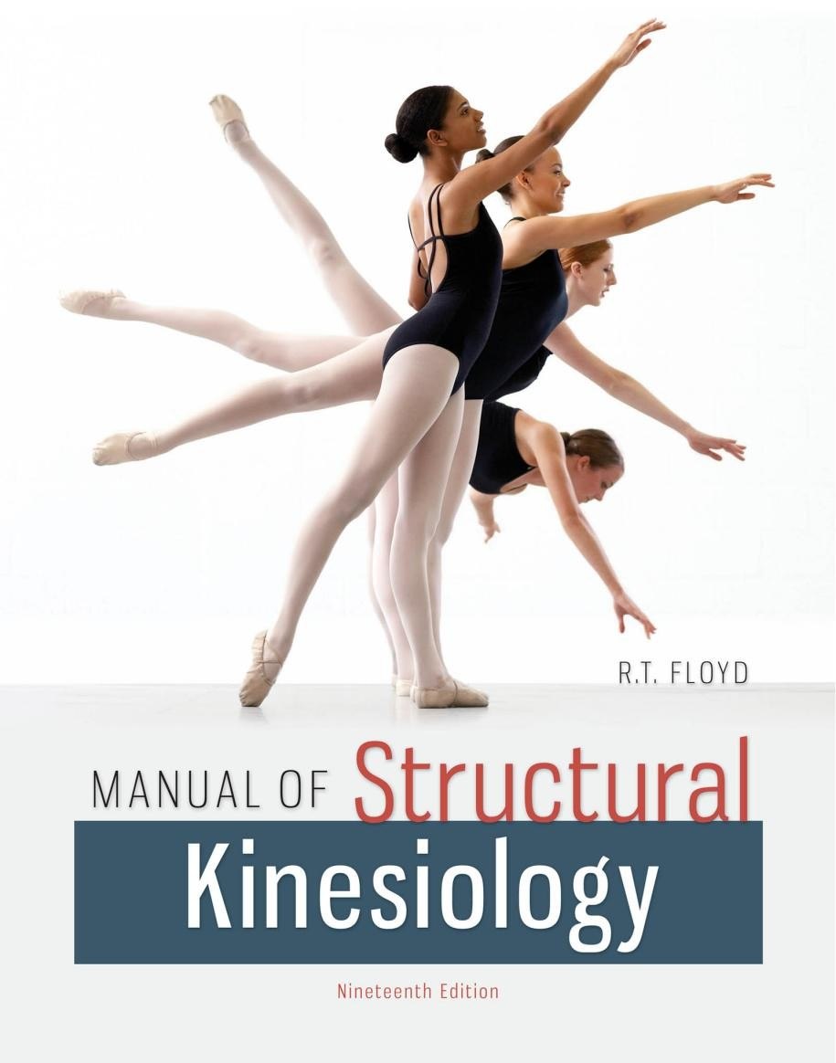 Portada ampliada de Manual of Structural Kinesiology