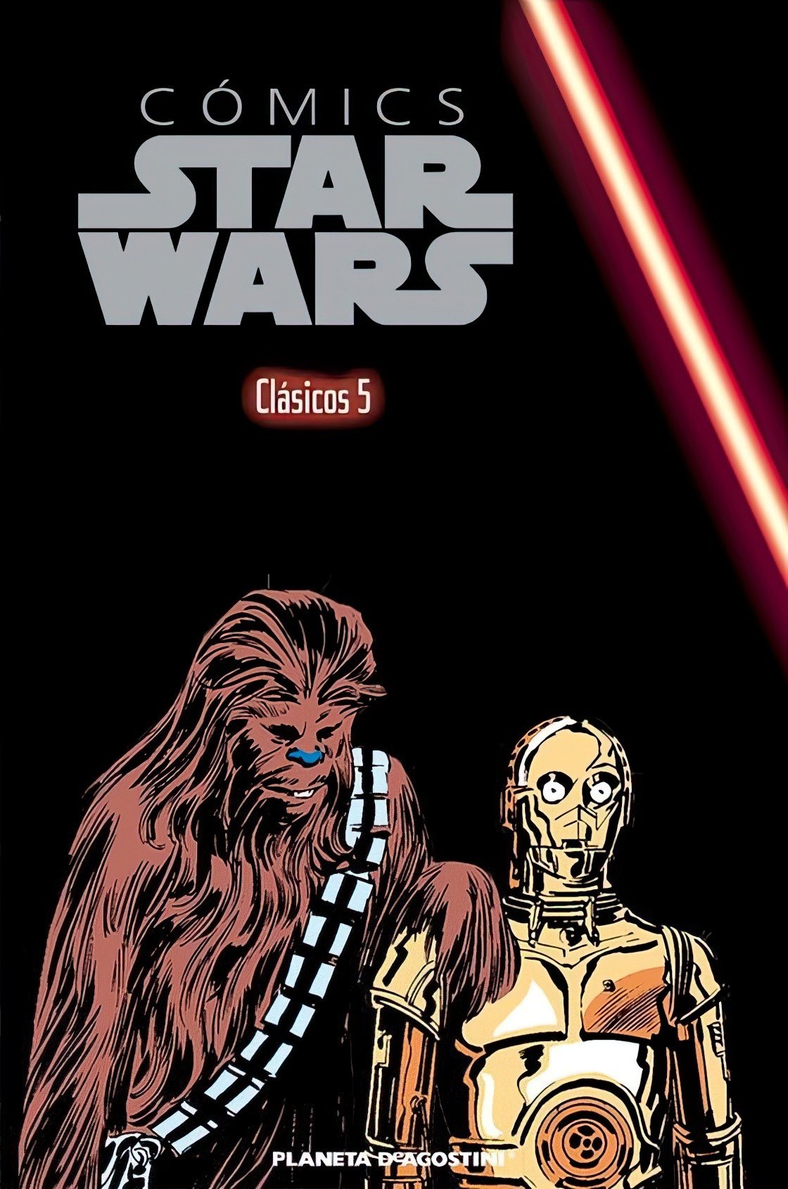 Portada ampliada de CÓMICS STAR WARS Clásicos