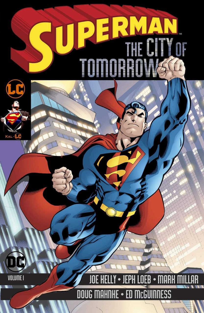 Portada ampliada de SUPERMAN THE CITY OF TOMORROW