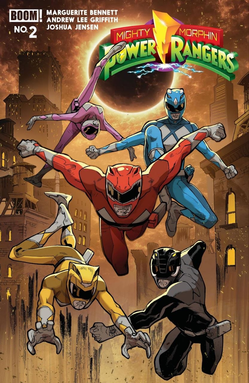 Portada ampliada de Mighty Morphin Power Rangers
