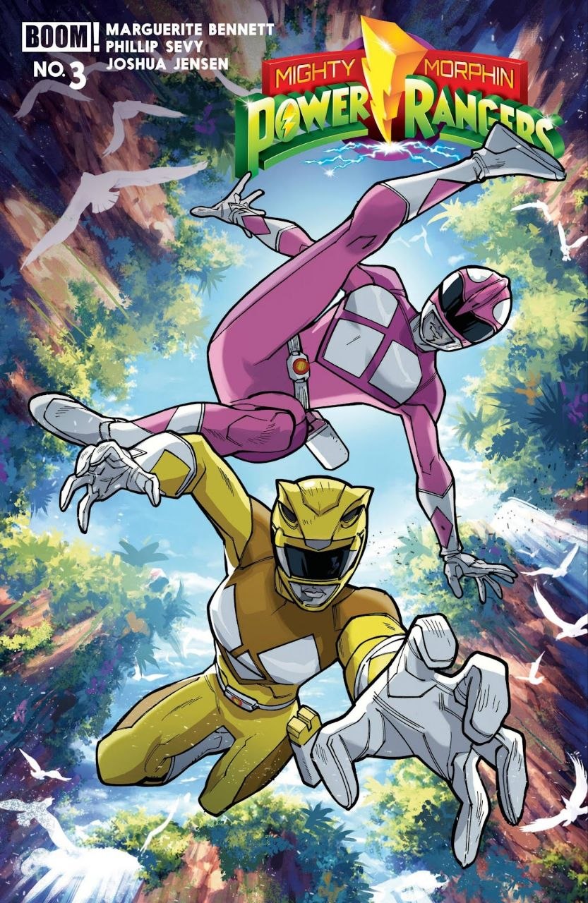 Portada ampliada de Mighty Morphin Power Rangers