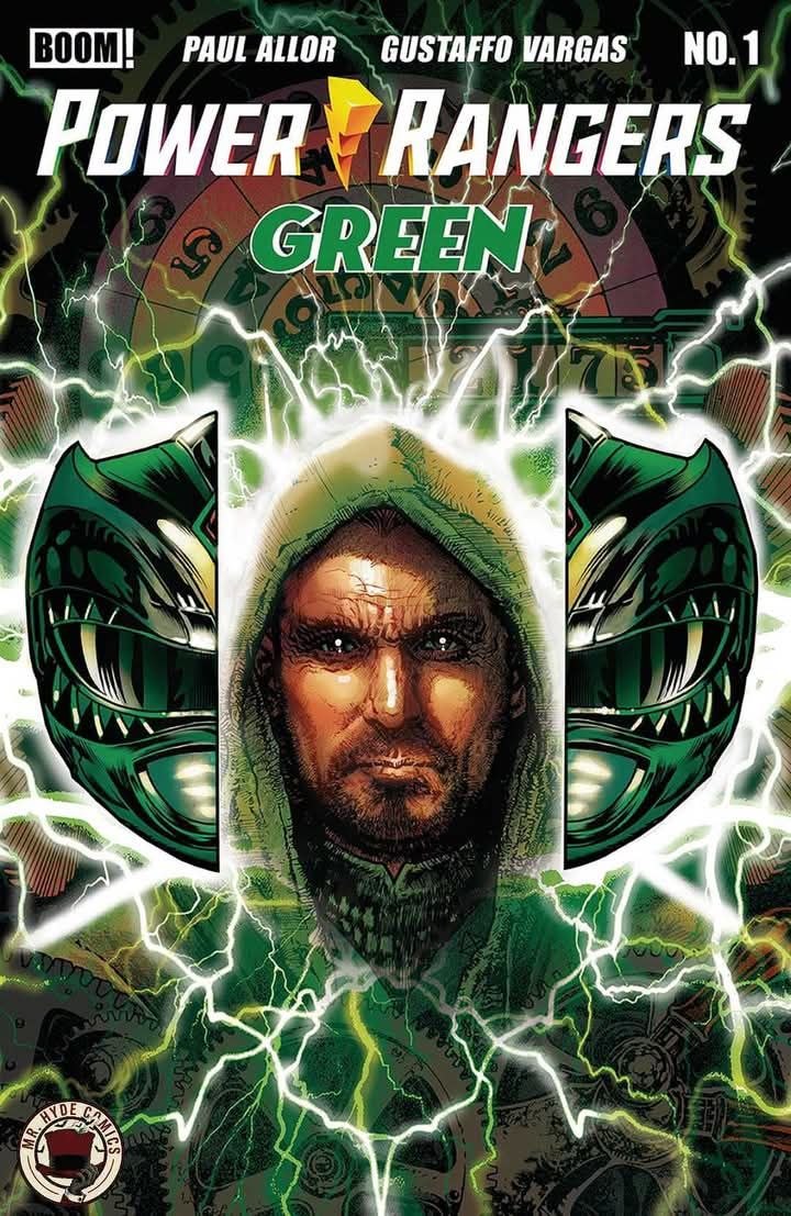 Portada ampliada de Power Rangers Green