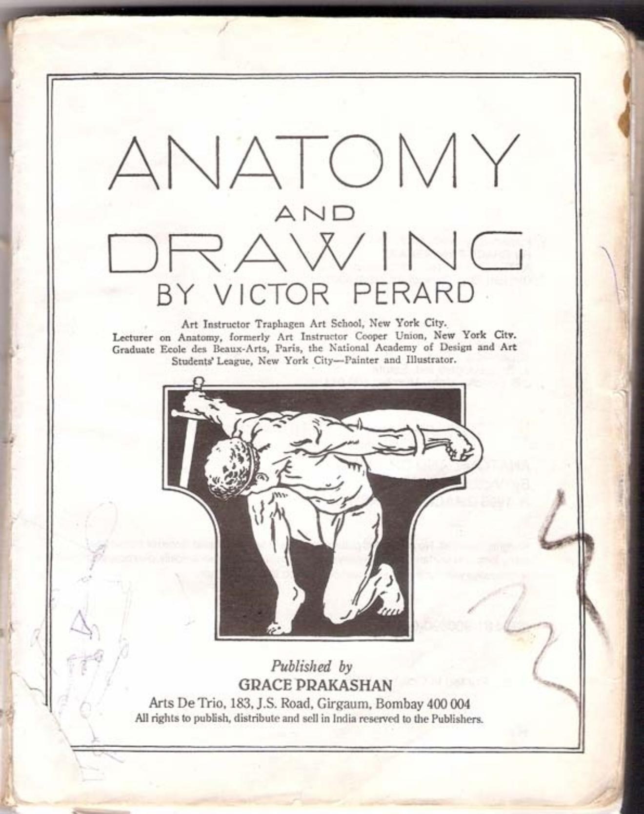 Portada ampliada de ANATOMY AND DRAWING