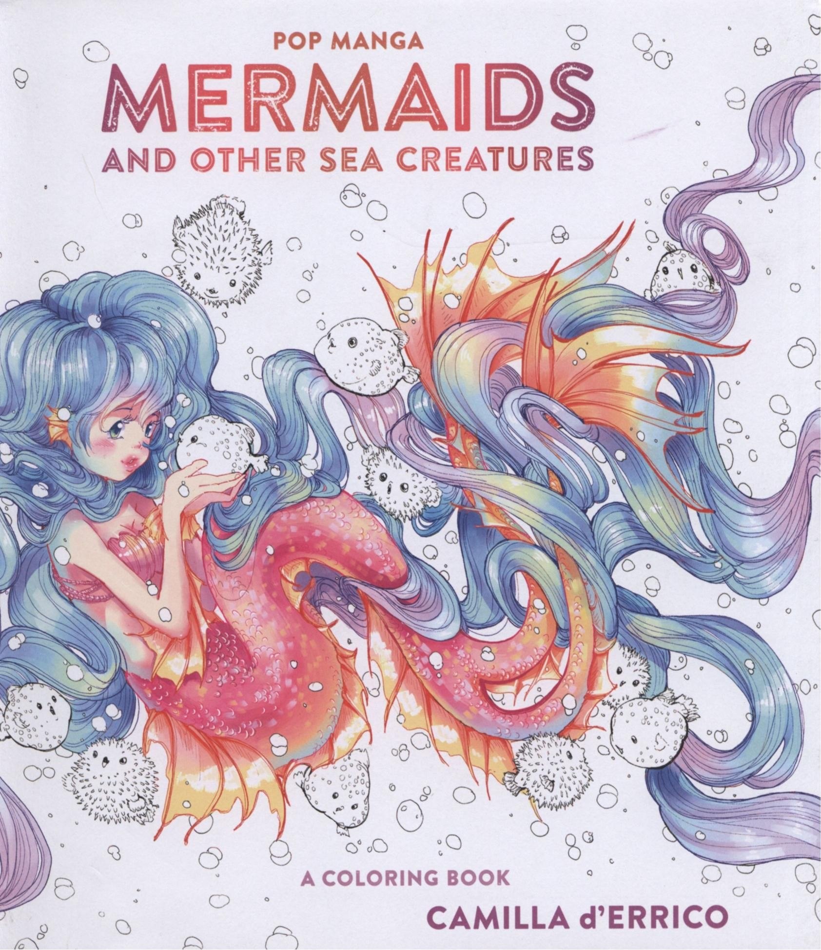 Portada ampliada de MERMAIDS AND OTHER SEA CREATURES