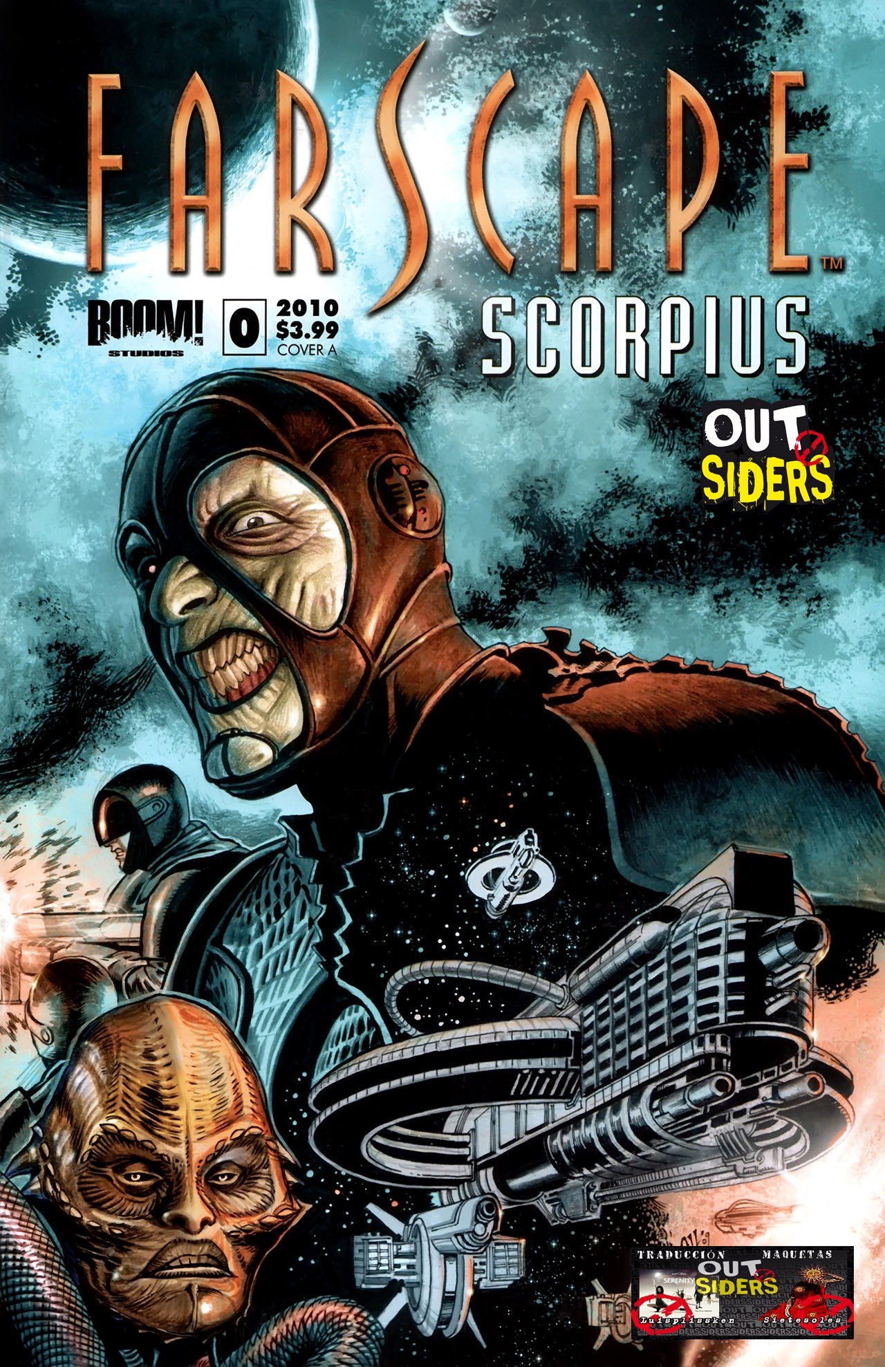 Portada ampliada de FARSCAPE