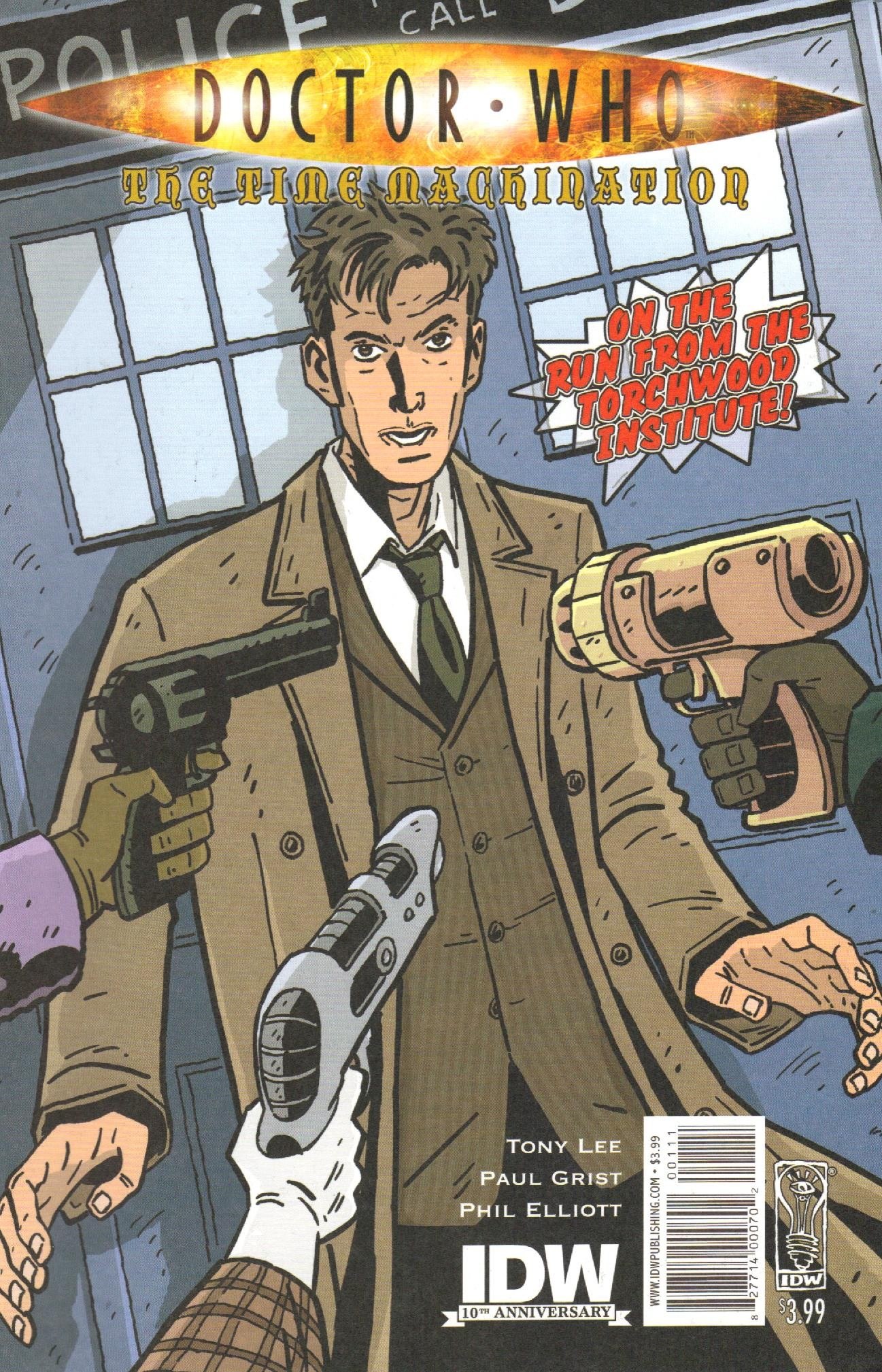 Portada ampliada de DOCTOR WHO THE TARDIS DISINTEGRATOR