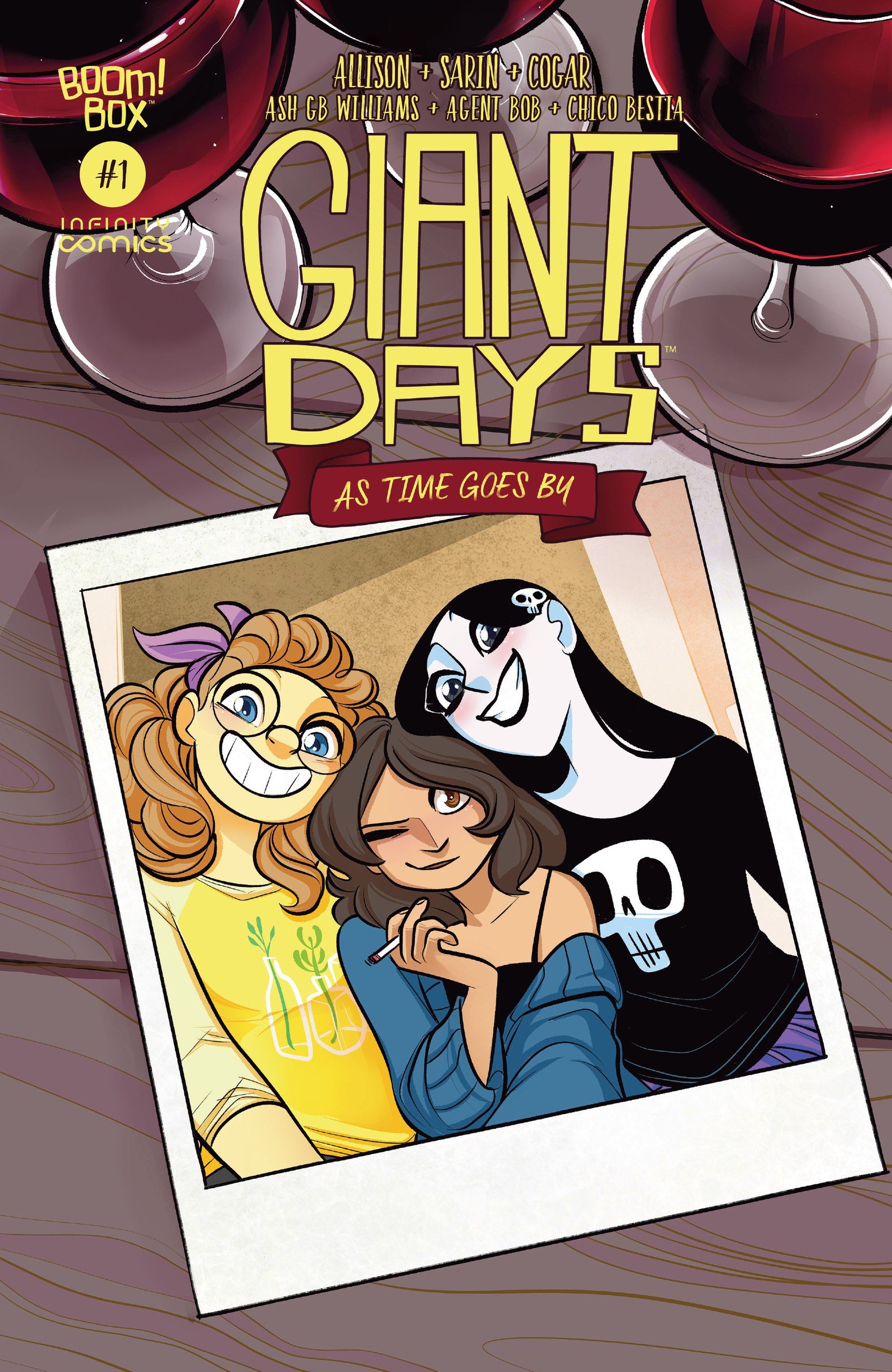 Portada ampliada de Giant Days