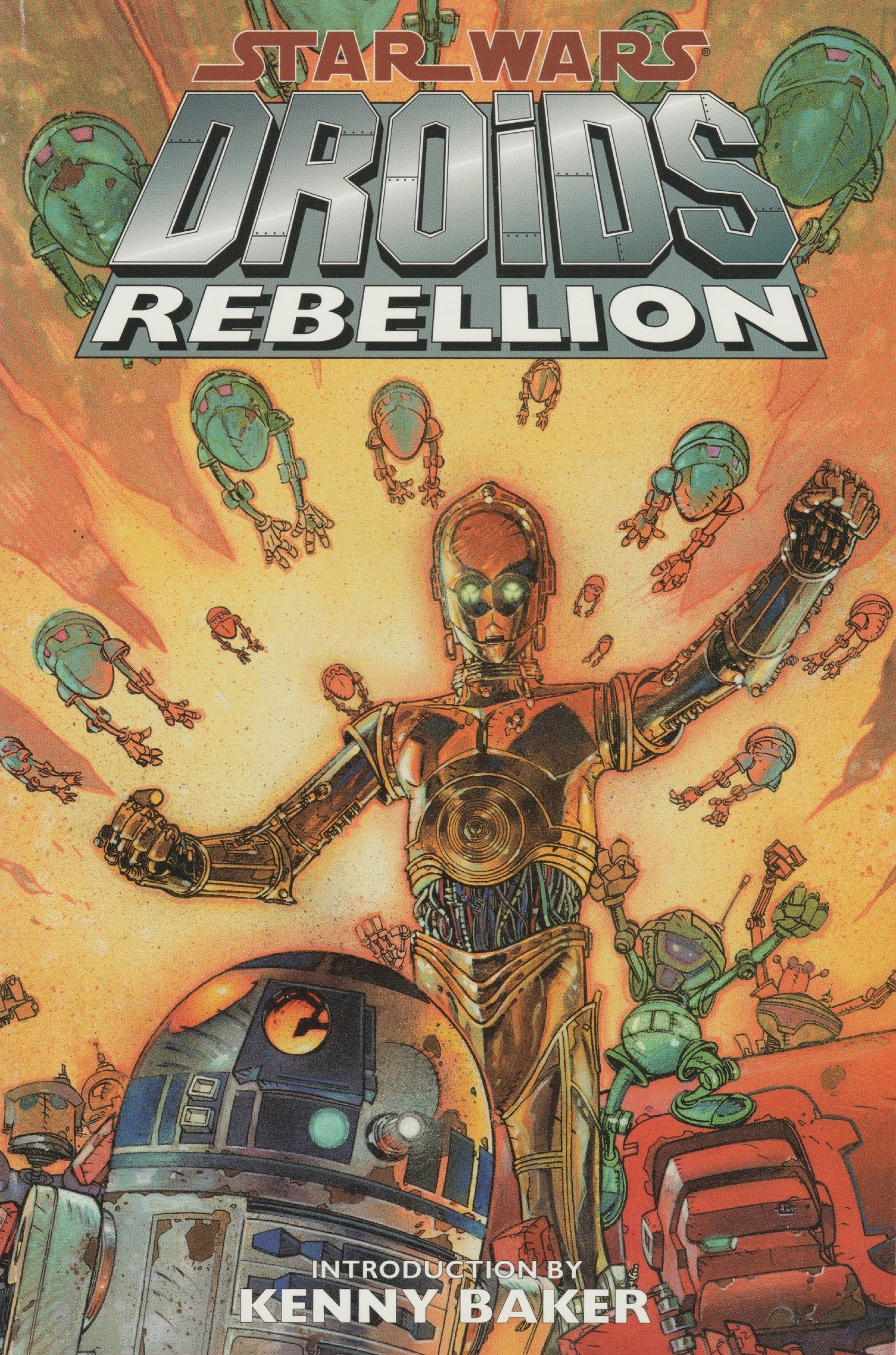 Portada ampliada de Star Wars Droids Rebellion
