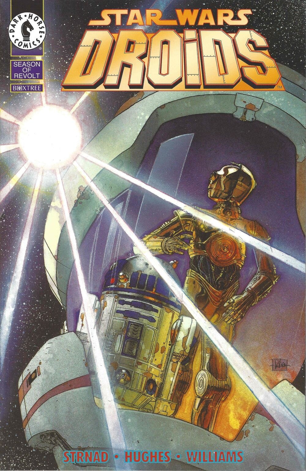 Portada ampliada de Star Wars Droids