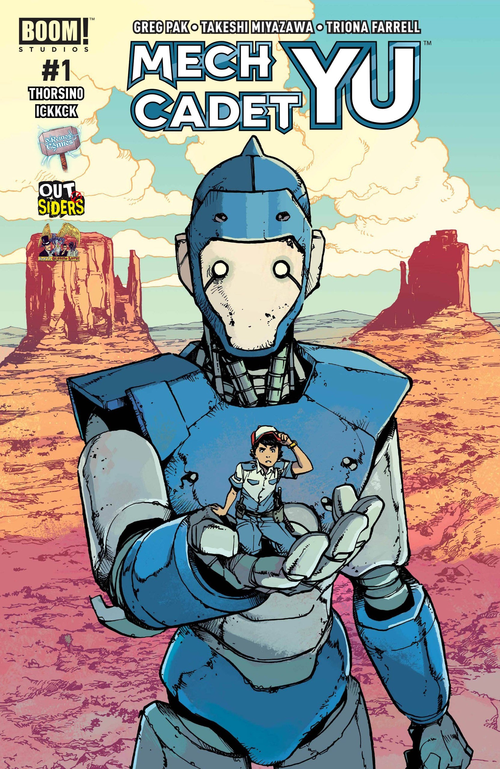 Portada ampliada de MECH CADET YU