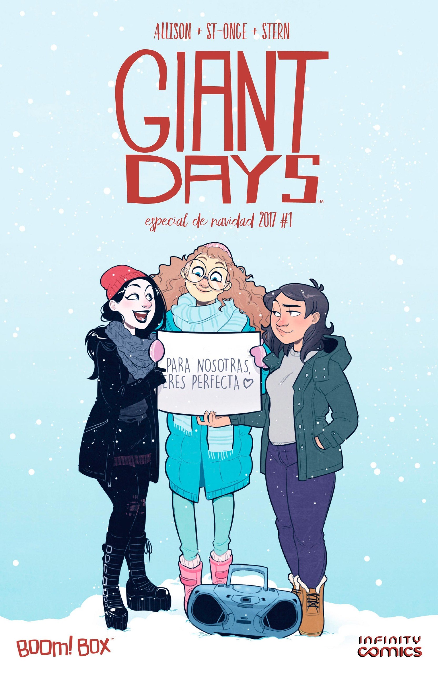 Portada ampliada de Giant Days