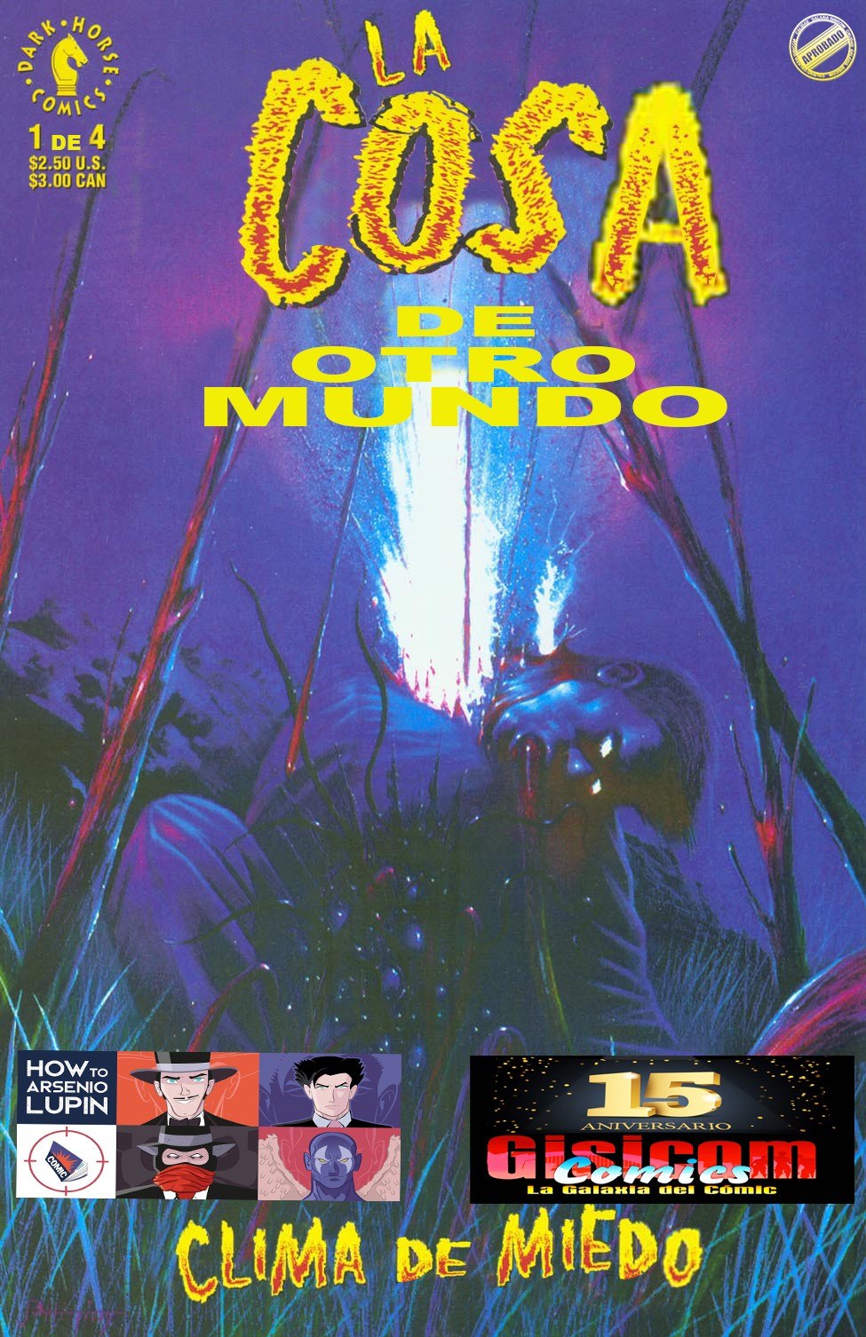 Portada ampliada de LA COSA DE OTRO MUNDO