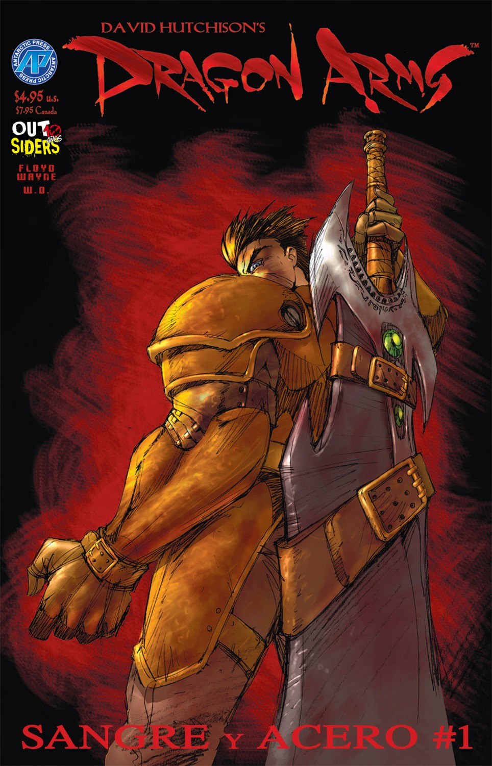 Portada ampliada de Dragon Arms