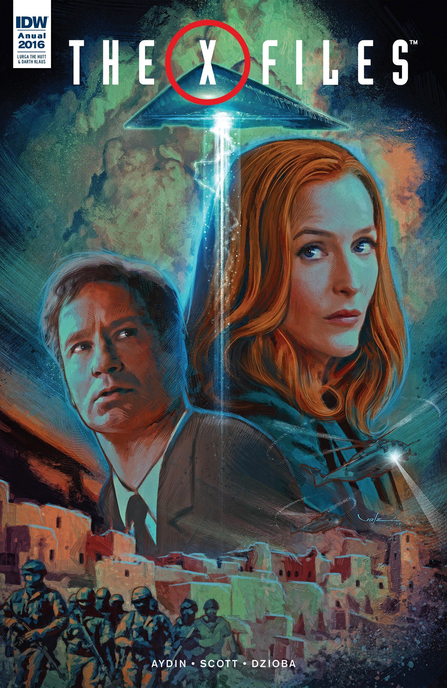 Portada ampliada de THE X FILES