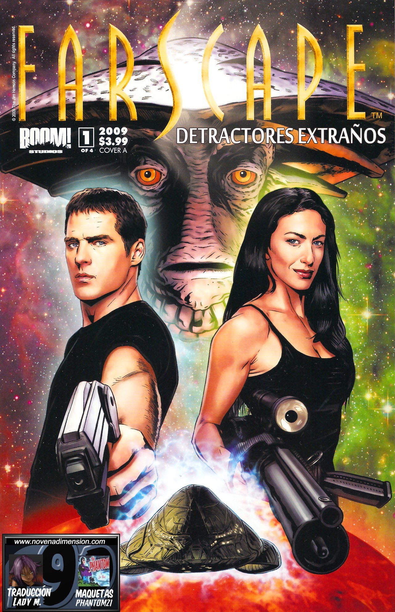 Portada ampliada de FARSCAPE