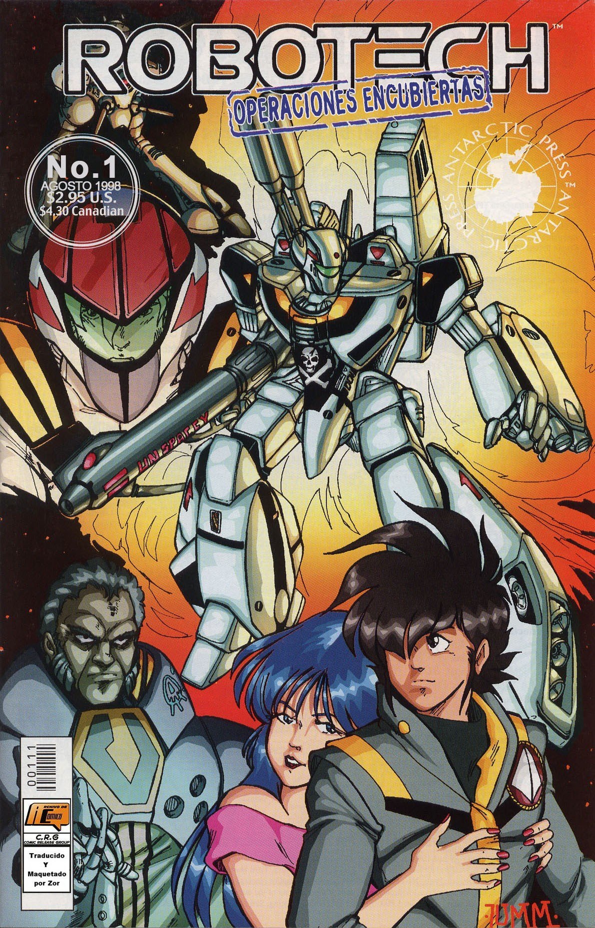 Portada ampliada de ROBOT-CH