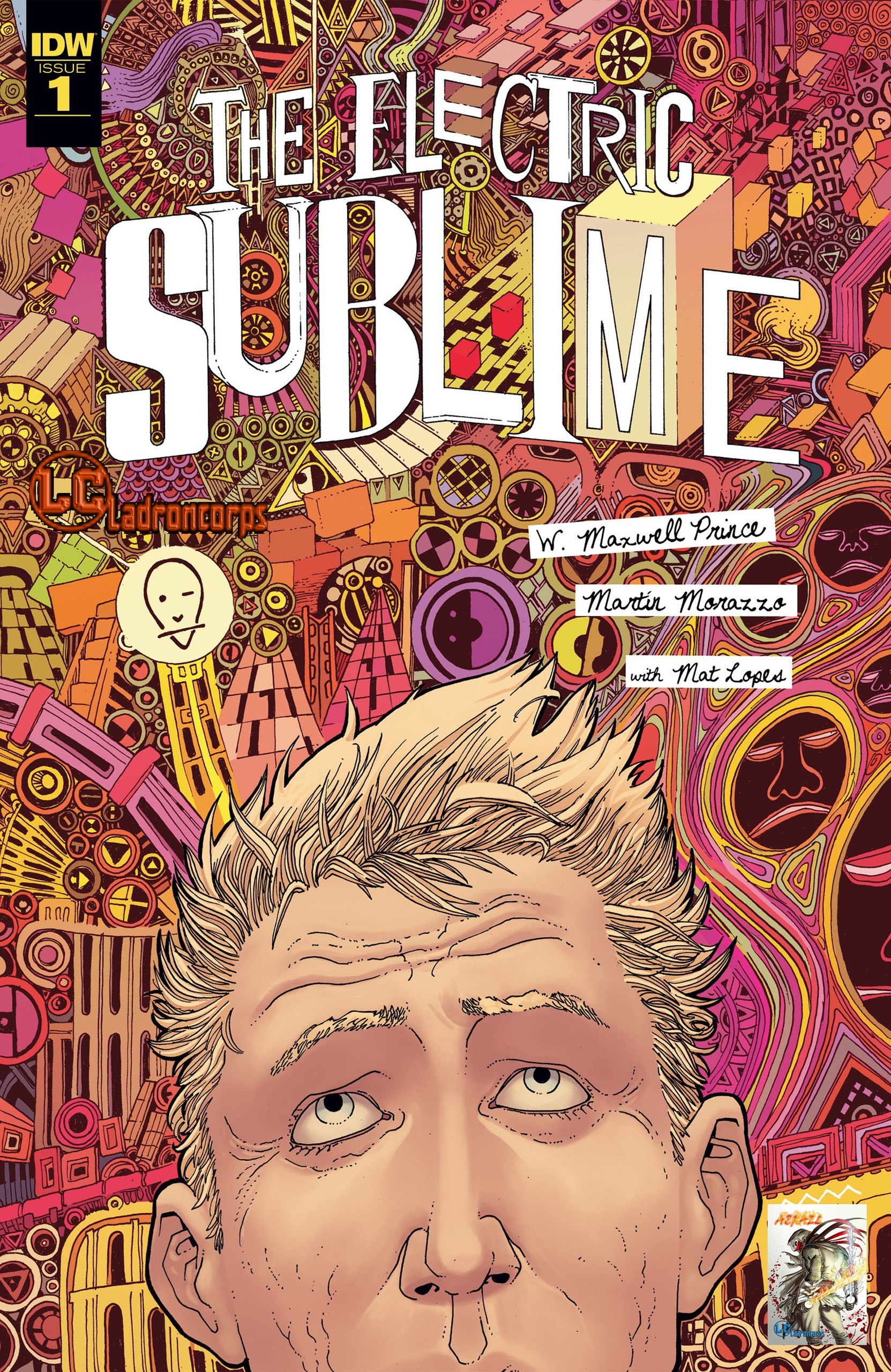 Portada ampliada de THE ELECTRIC SUBLIME