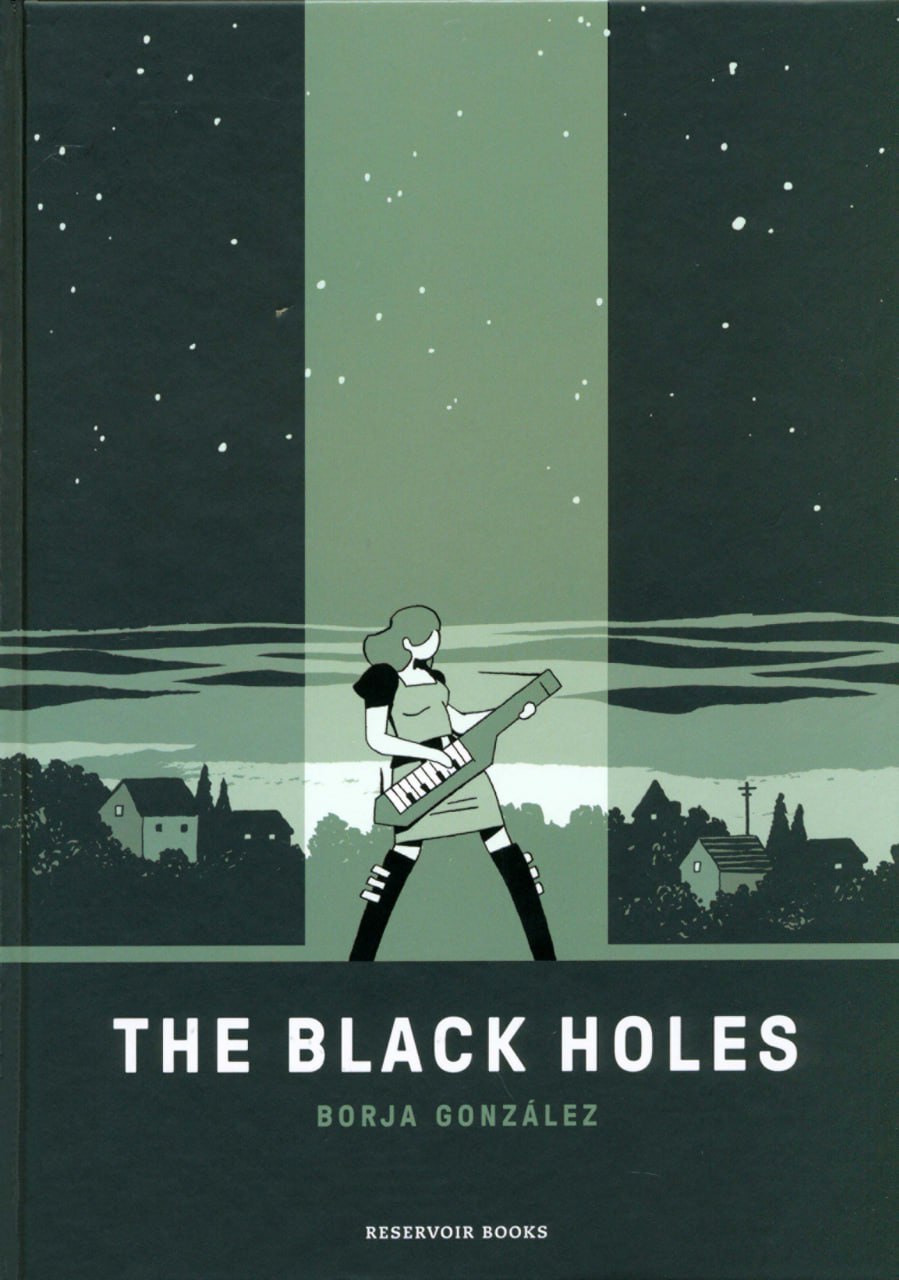 Portada ampliada de THE BLACK HOLES
