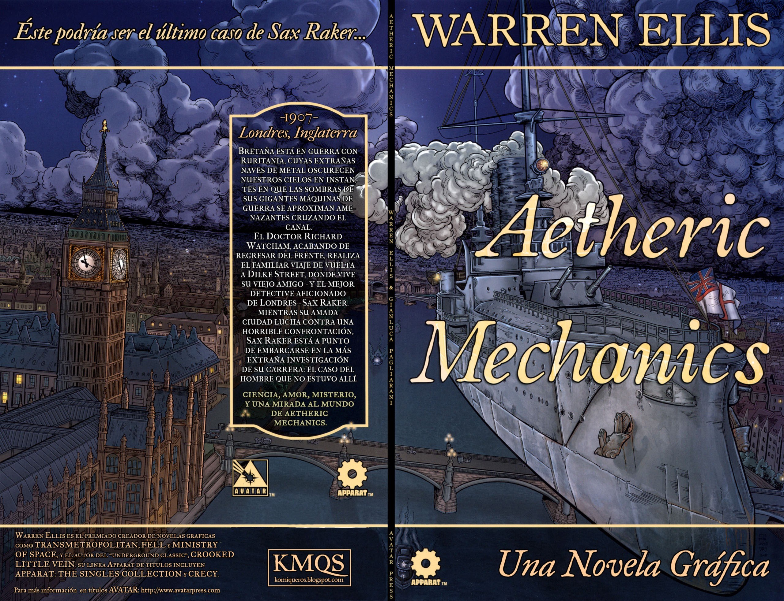 Portada ampliada de Aetheric Mechanic