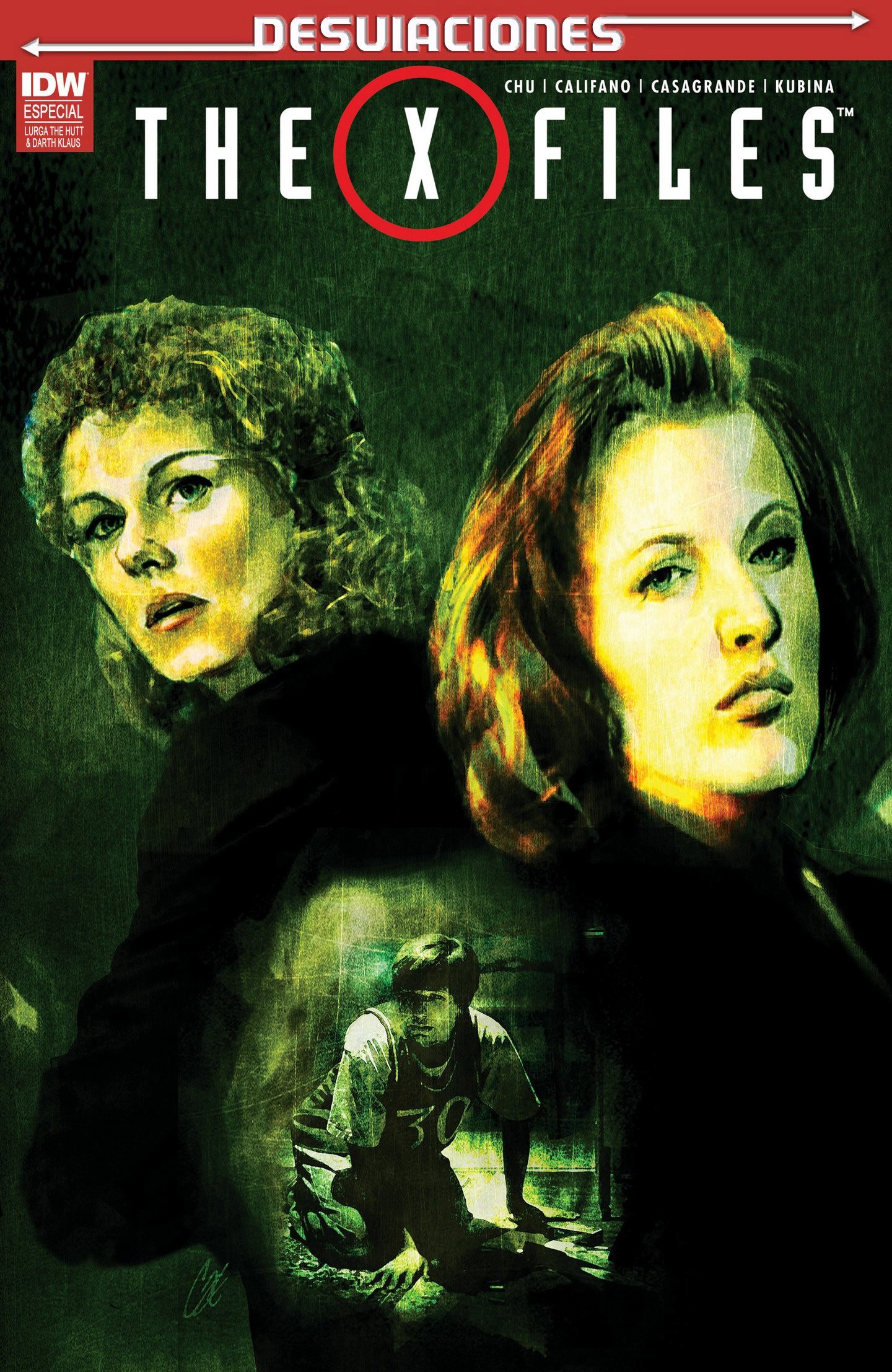 Portada ampliada de THE X FILES