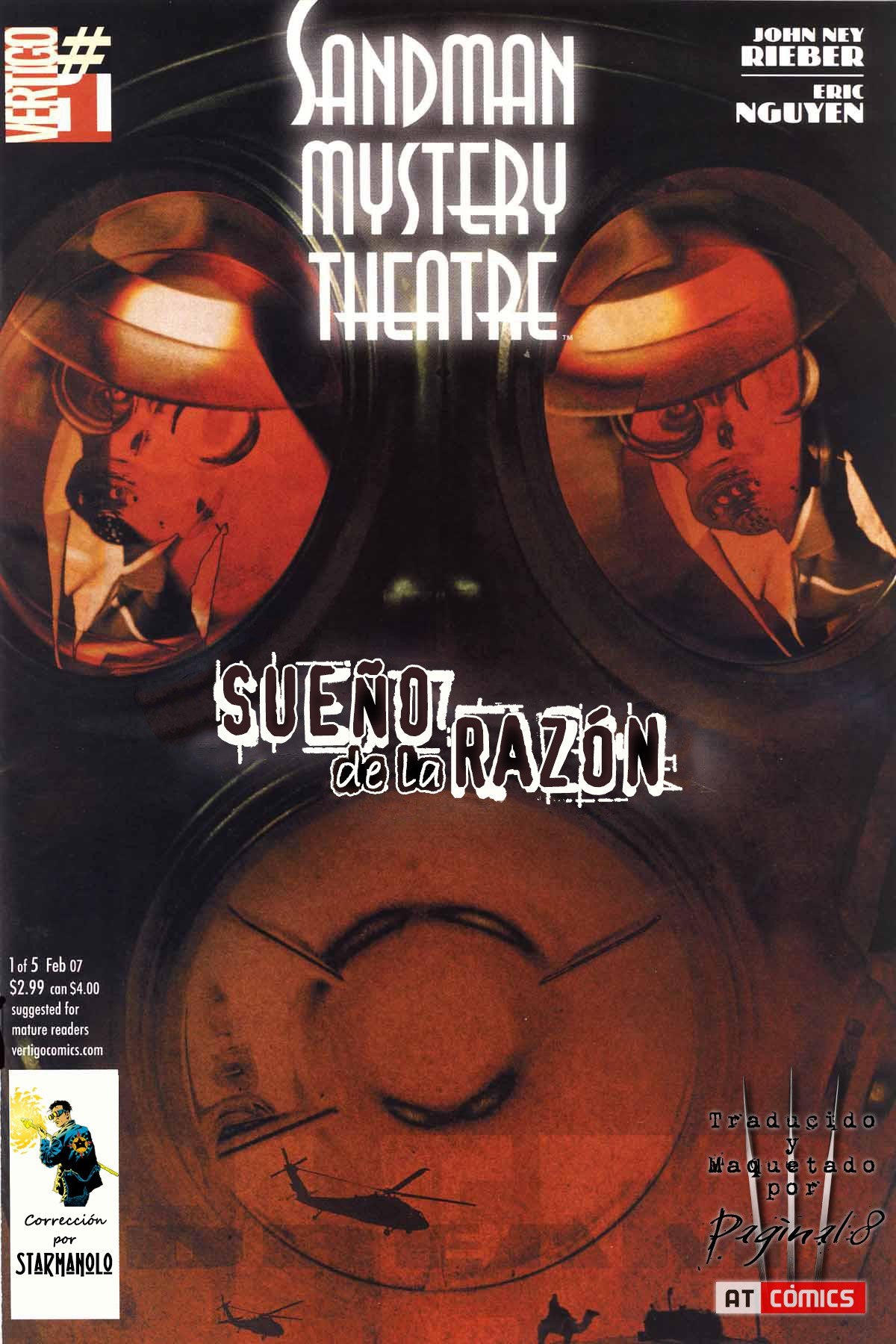 Portada ampliada de SANDMAN MYSTERY THEATRE