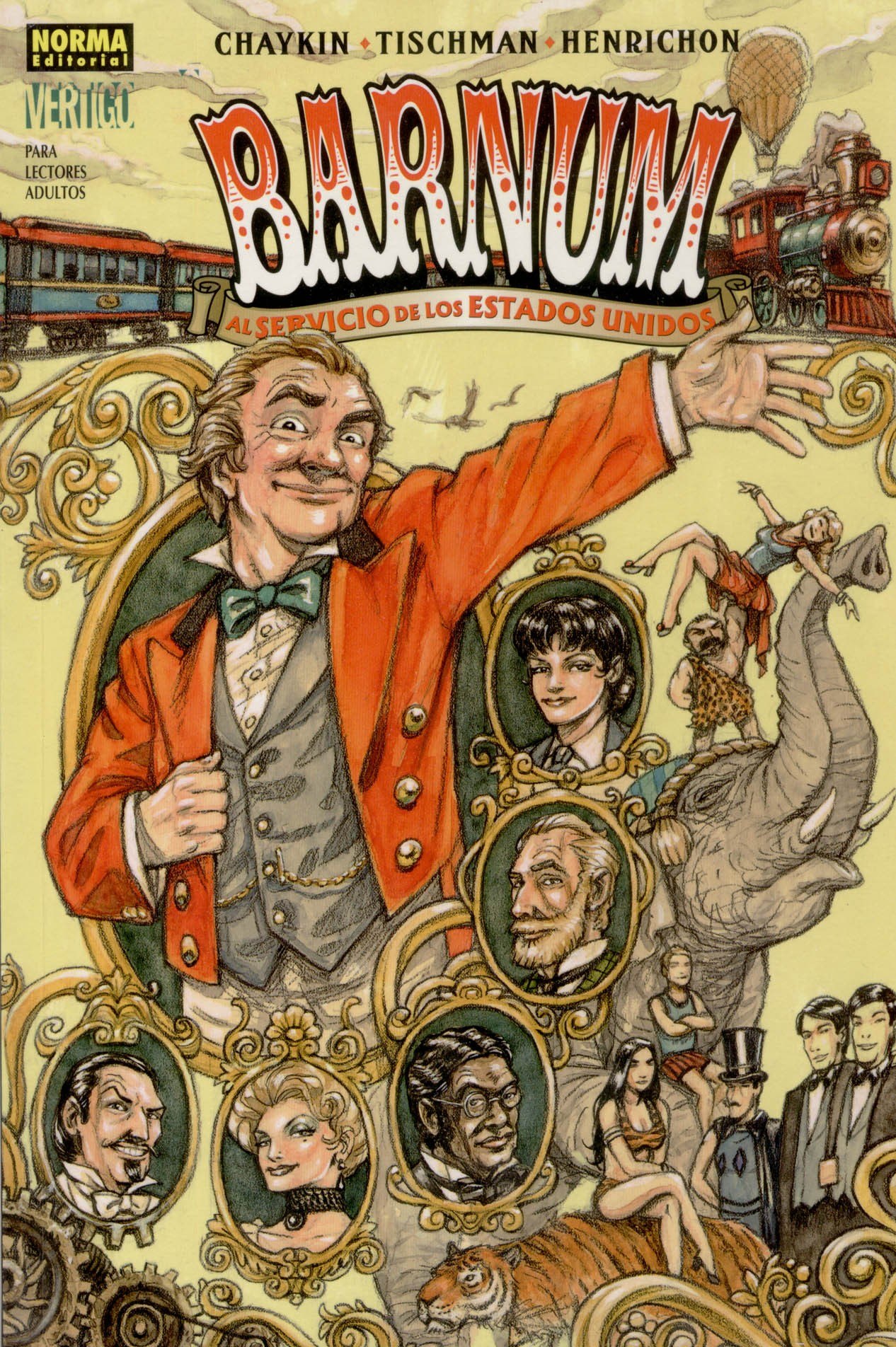 Portada ampliada de BARNUM