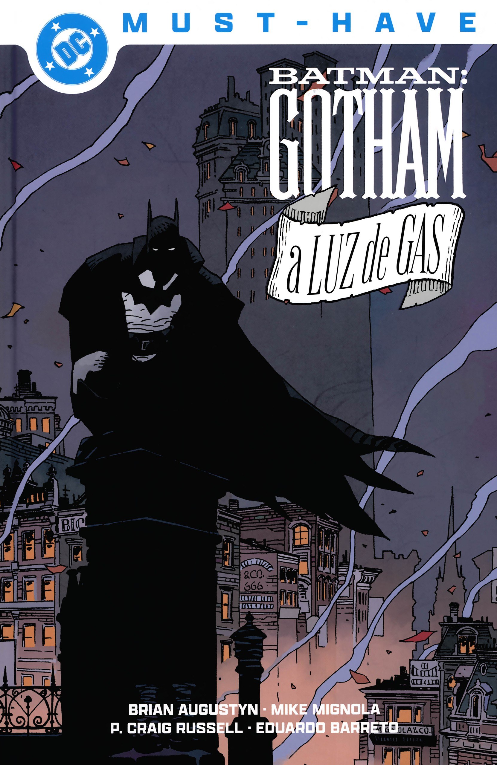 Portada ampliada de BATMAN: GOTHAM a LUZ de GAS