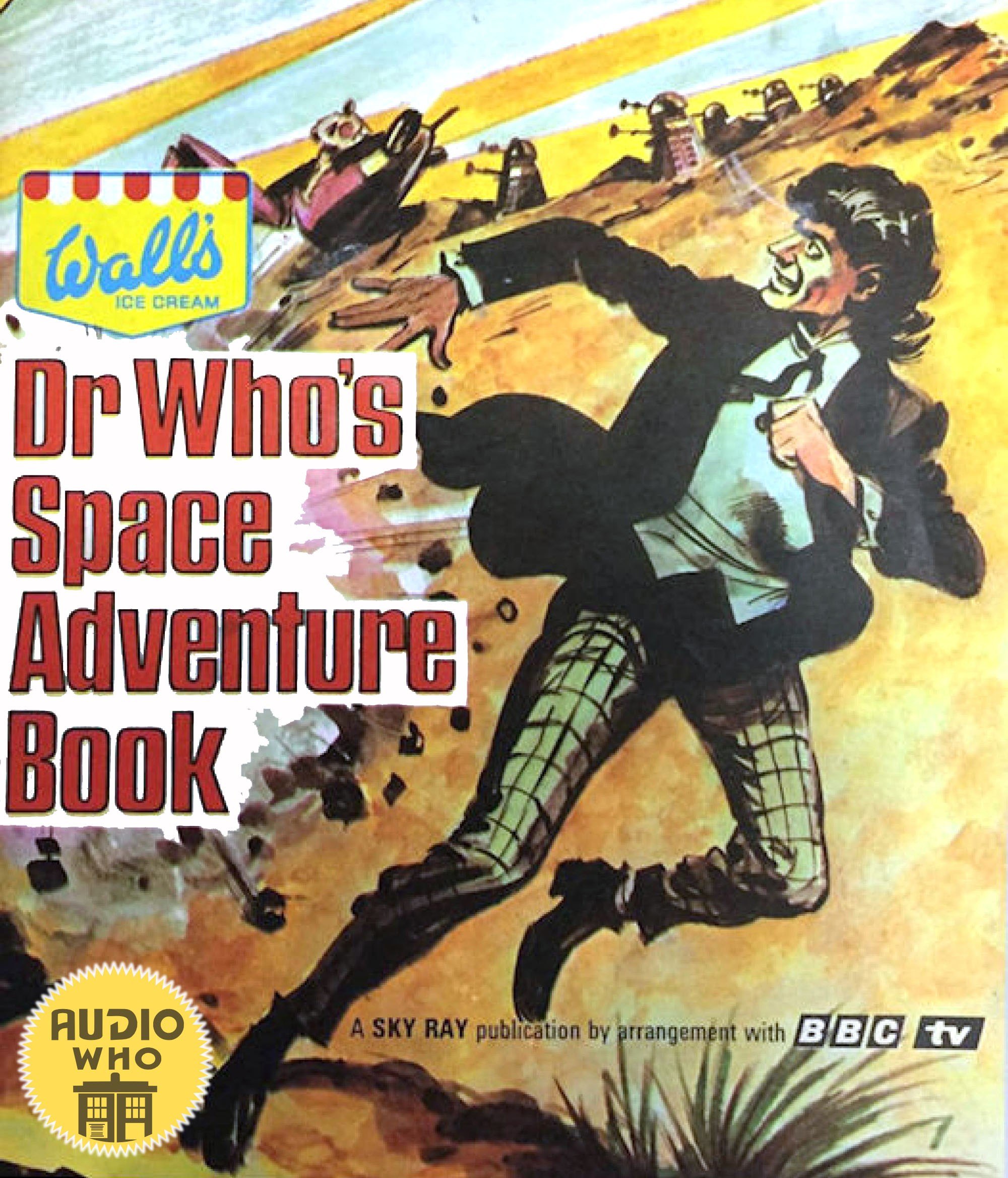 Portada ampliada de Dr Who's Space Adventure Book