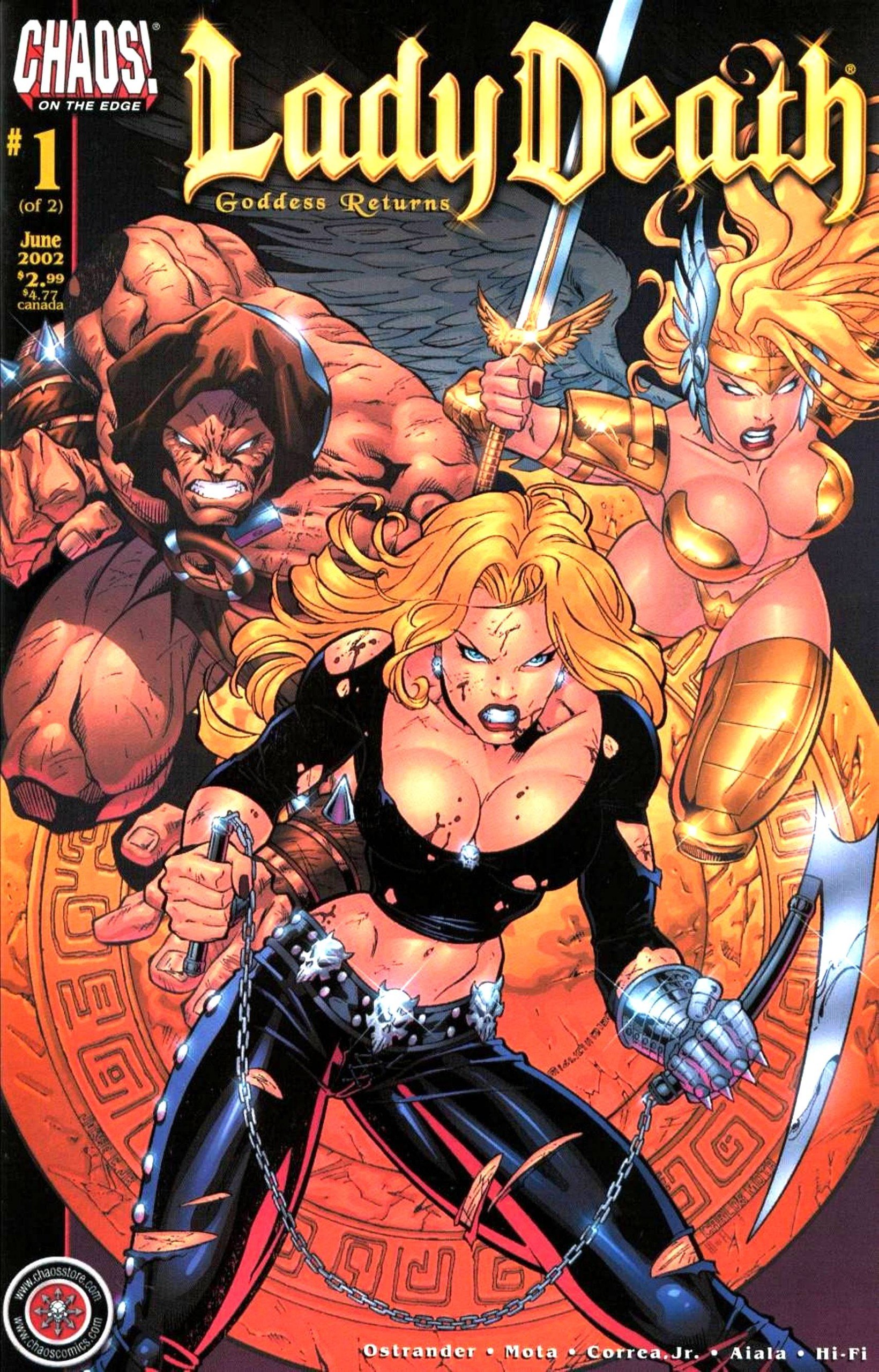 Portada ampliada de Lady Death