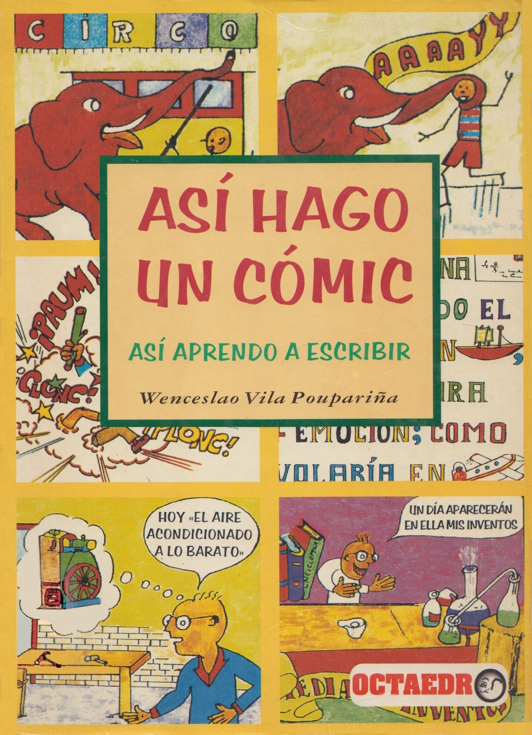 Portada ampliada de ASÍ HAGO UN CÓMIC