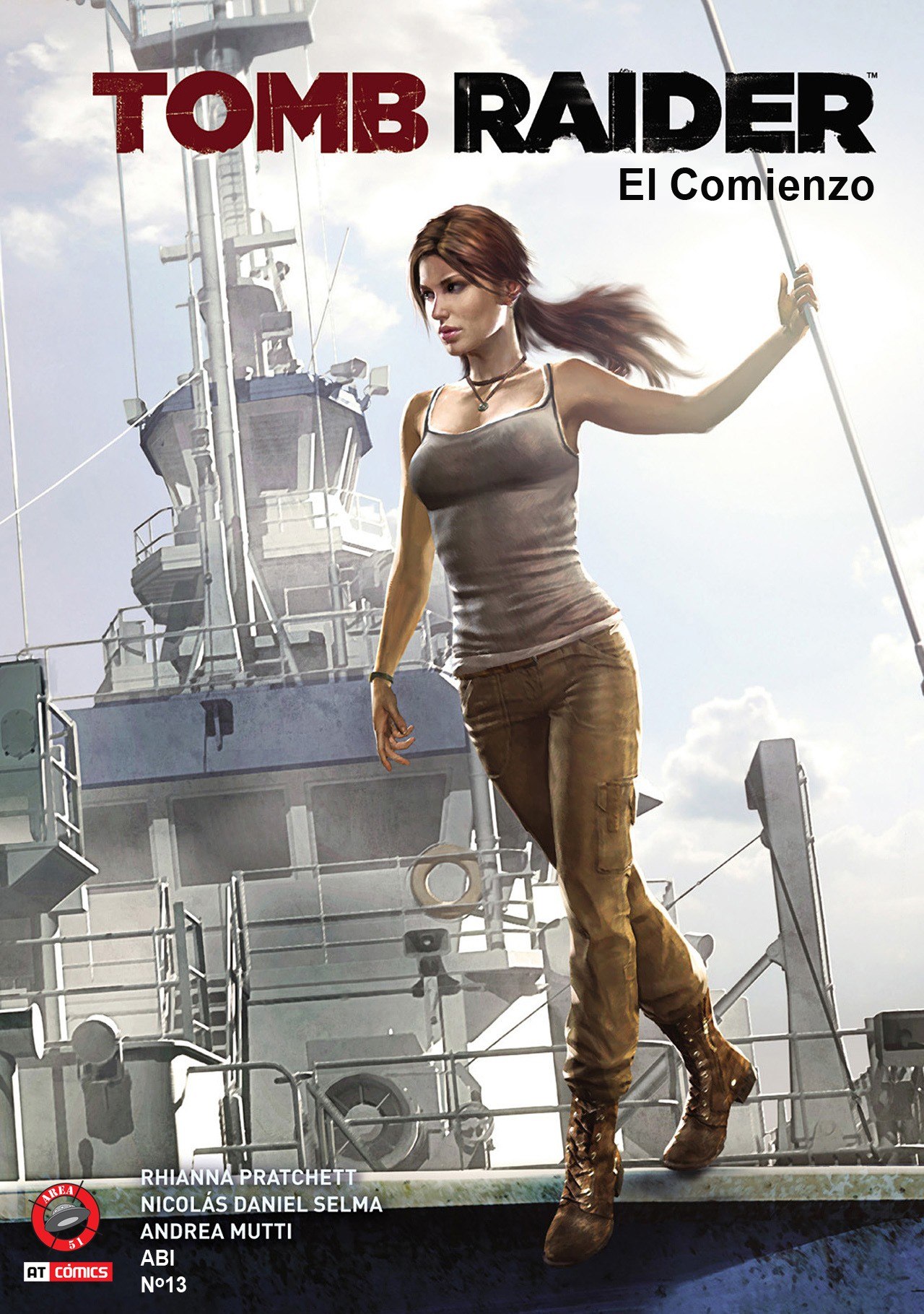 Portada ampliada de TOMB RAIDER El Comienzo