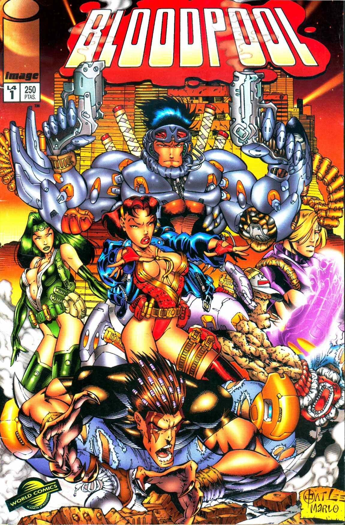Portada ampliada de BLOODPOOL