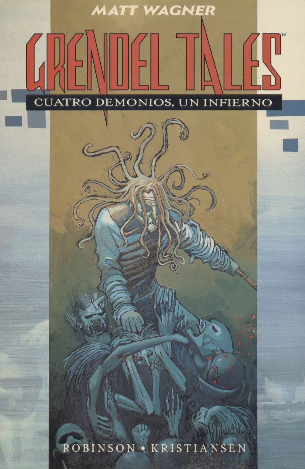 Portada ampliada de Grendel Tales