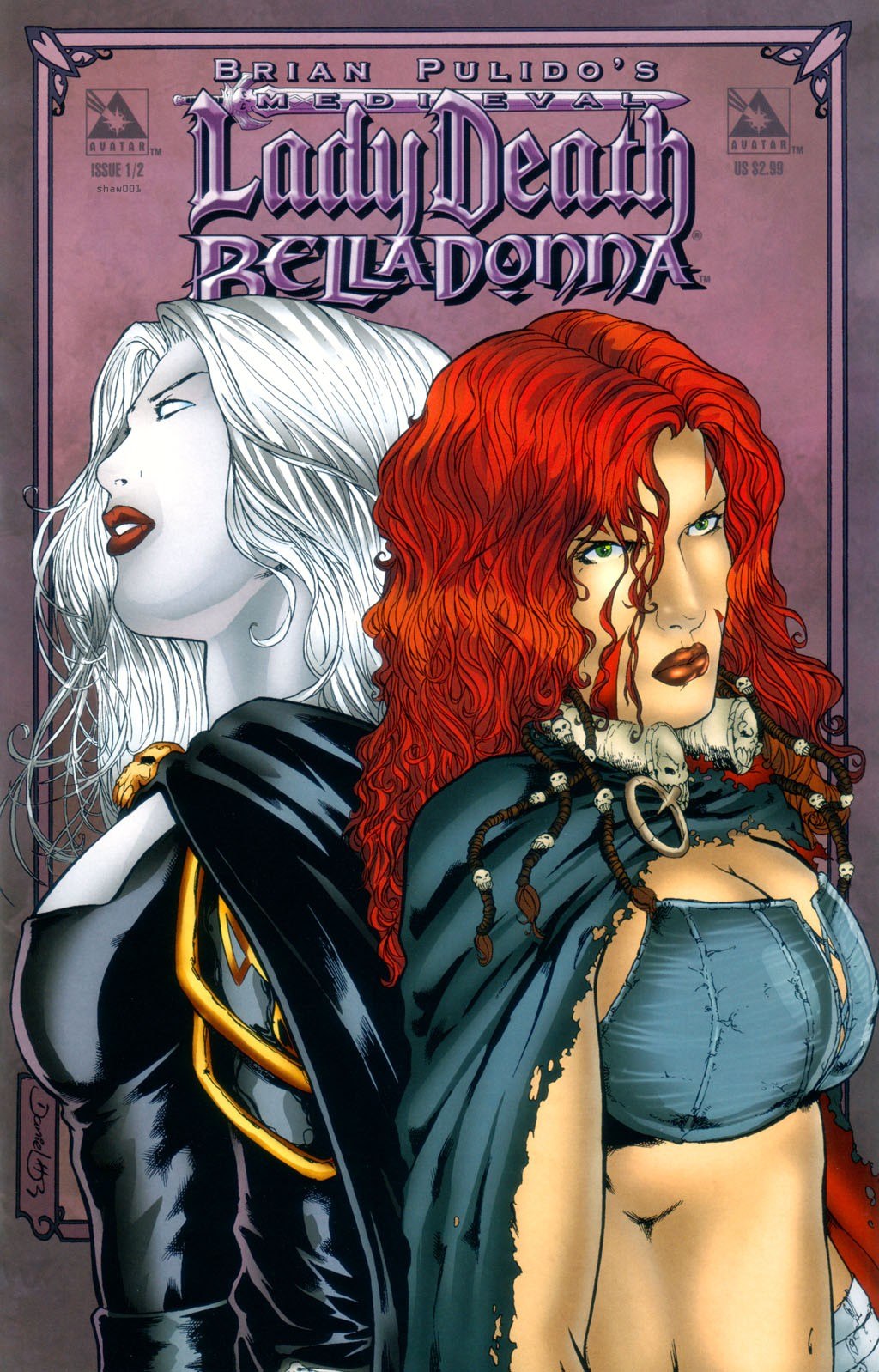 Portada ampliada de Lady Death Belladonna