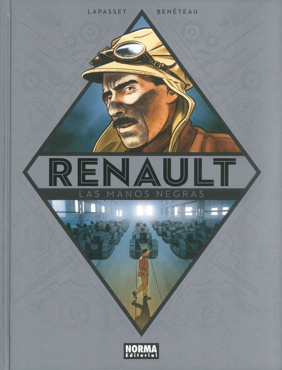 Portada ampliada de RENAULT LAS MANOS NEGRAS