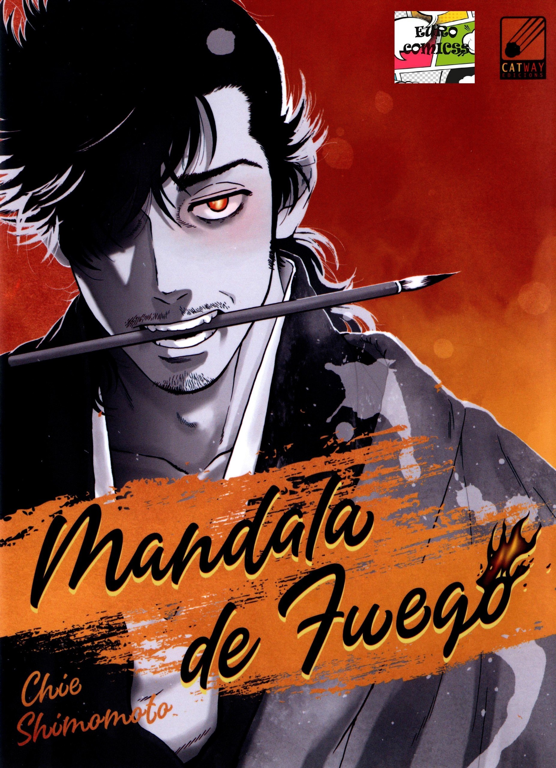 Portada ampliada de Mandata de Fuego