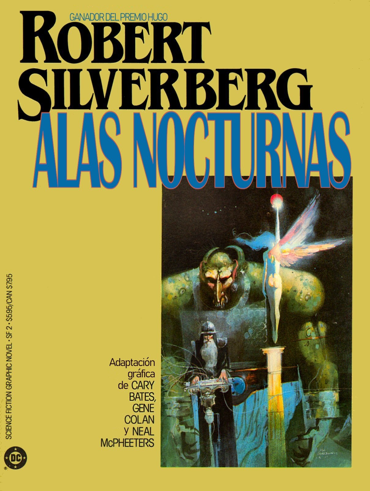 Portada ampliada de ALAS NOCTURNAS