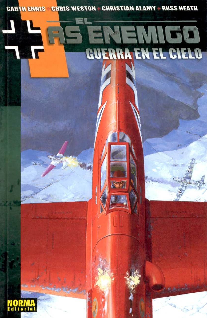 Portada ampliada de EL ENEMIGO GUERRA EN EL CIELO