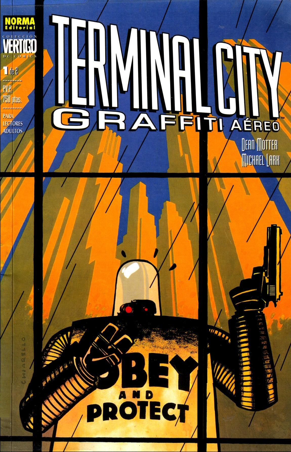 Portada ampliada de TERMINAL CITY GRAFFITI AÉREO